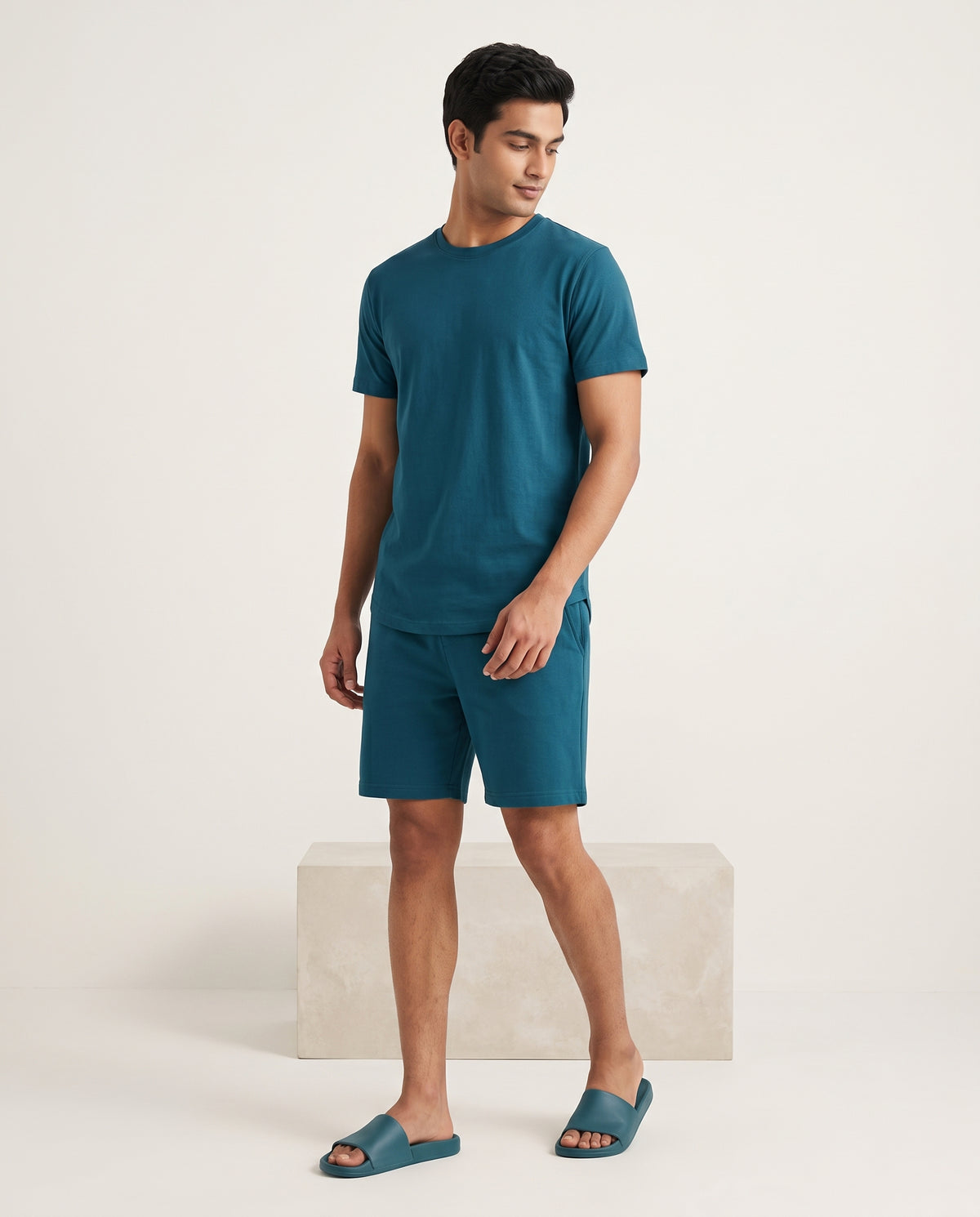 Cosmo T-Shirt + Shorts (Arctic Blue)