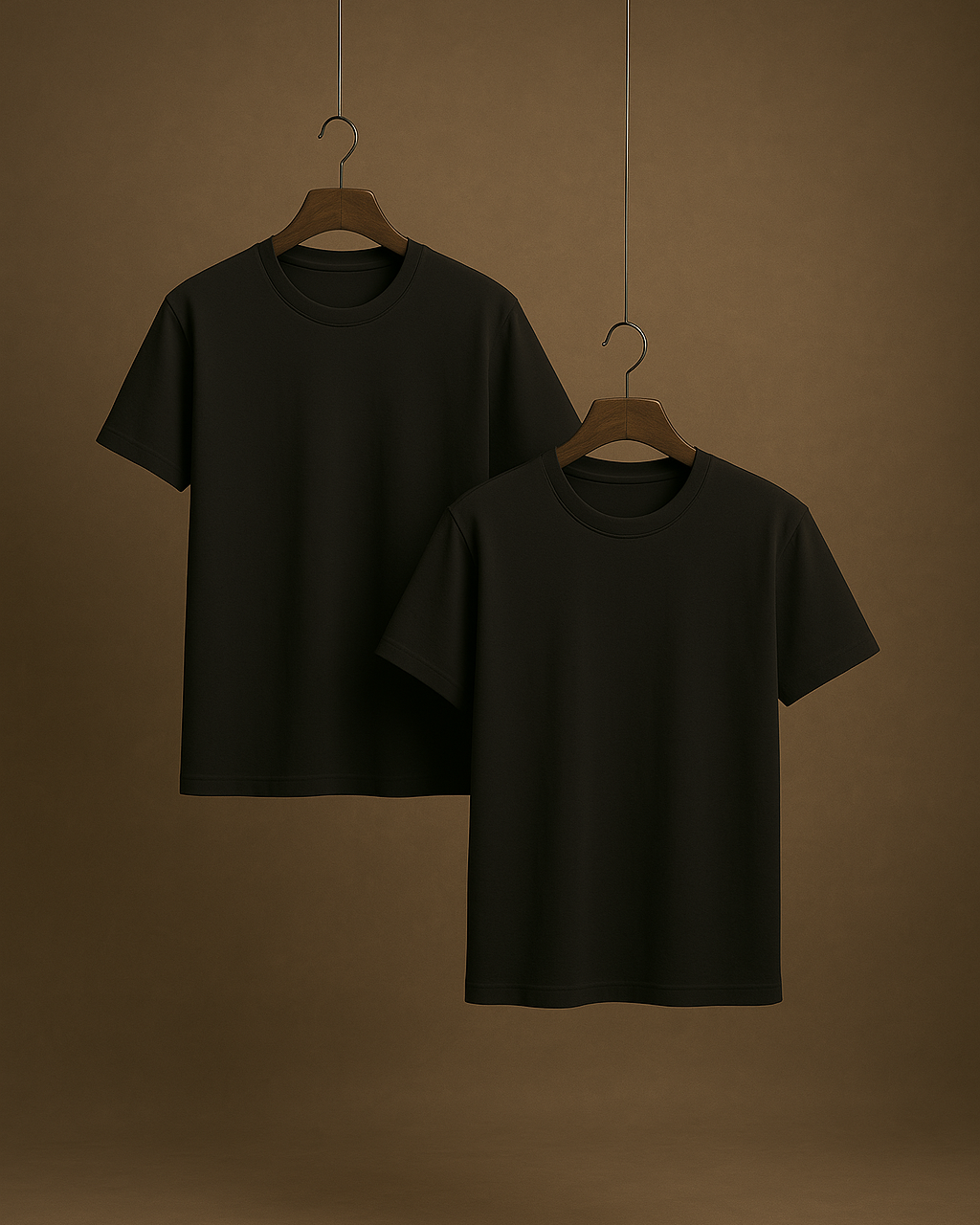 Classy T-Shirt - Pack of 2 (Black + Black)