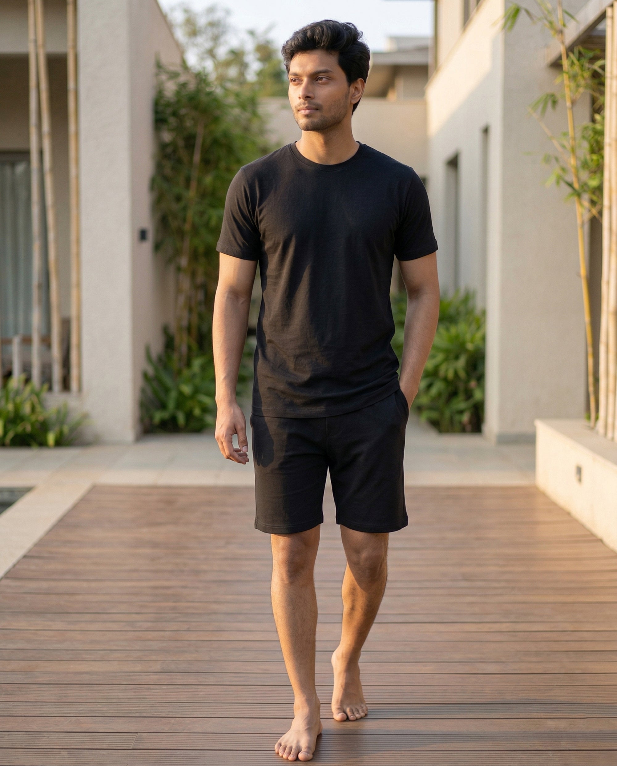 Cosmo Bamboo T-shirt (True Black)