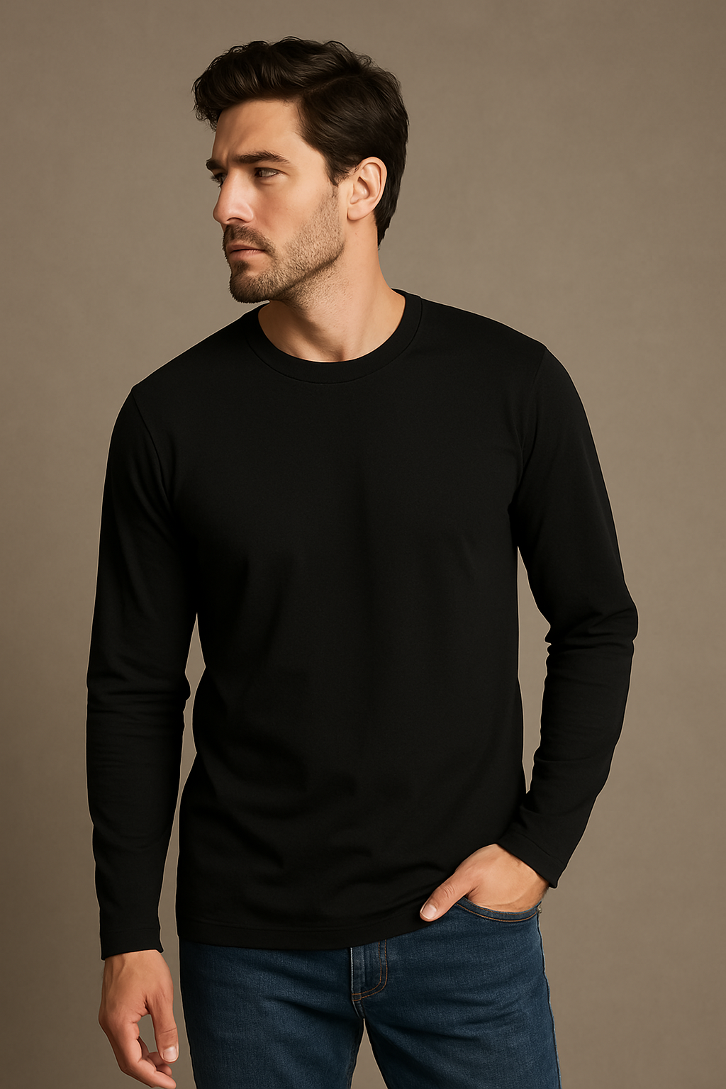 Elffie Cotton T-Shirt (Black)