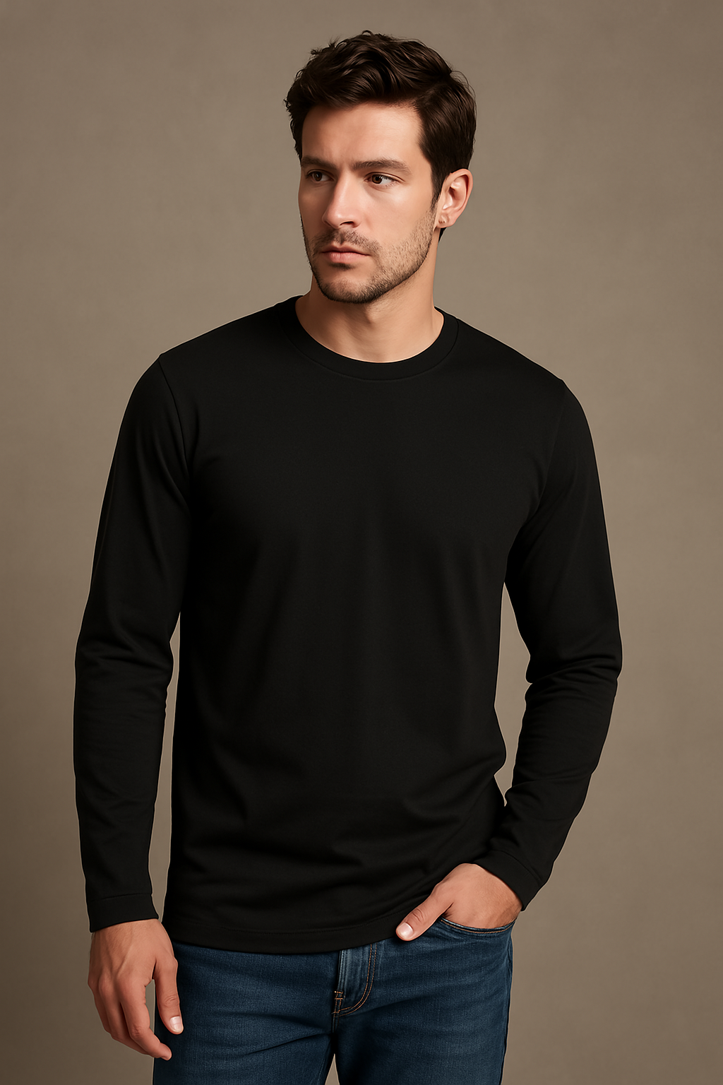 Elffie Cotton T-Shirt (Black)