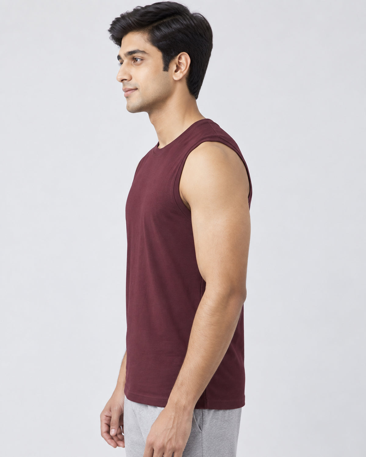 AirKnit Bamboo Tee (Burgundy)
