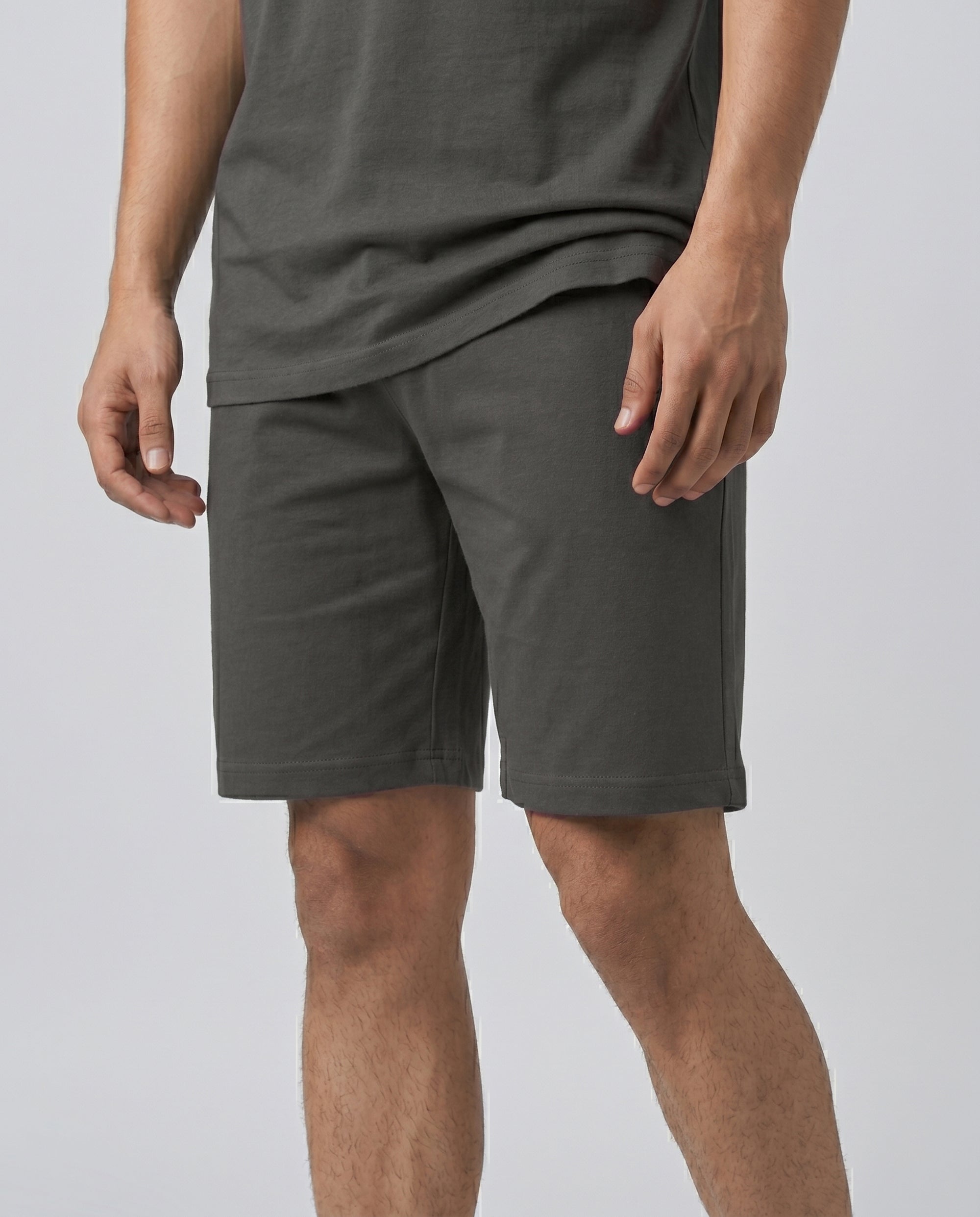 Hushy Bamboo Shorts (Charcoal Grey)