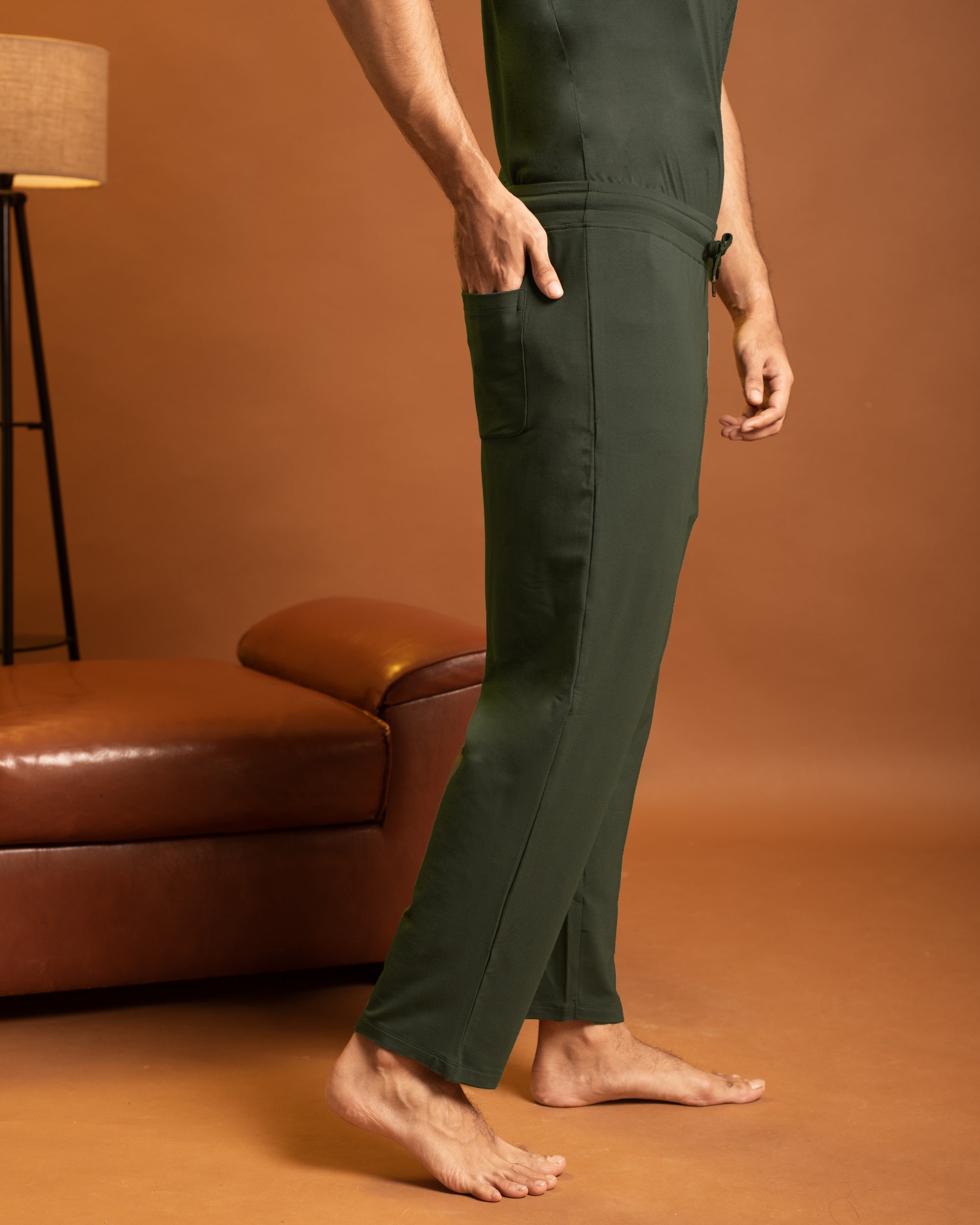 Urbanite Bamboo Pant  (Dark Green)