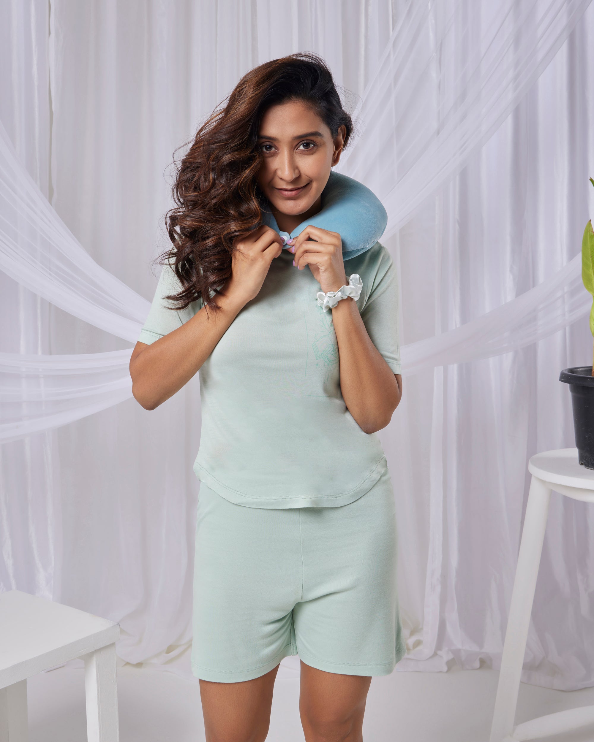 Celeste Bamboo Tee (Fresh Mint)