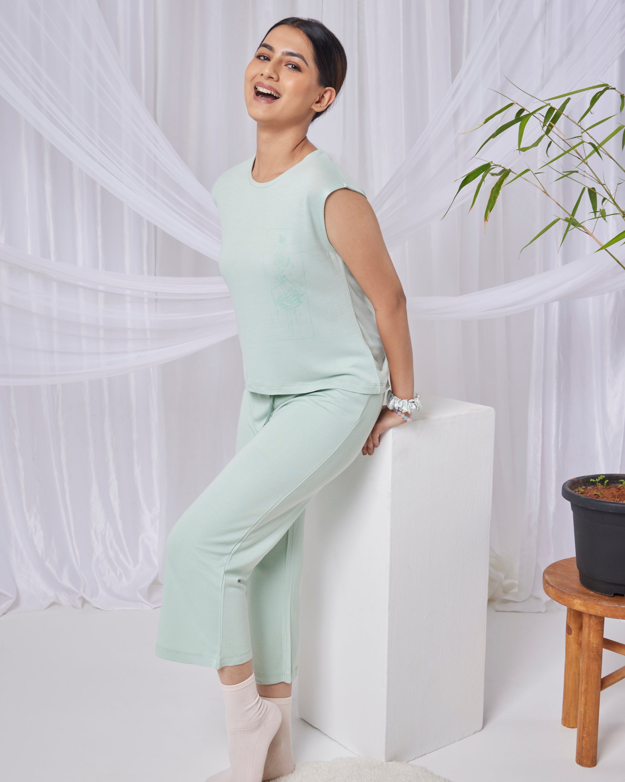 Nova Bamboo Pant (Fresh Mint)
