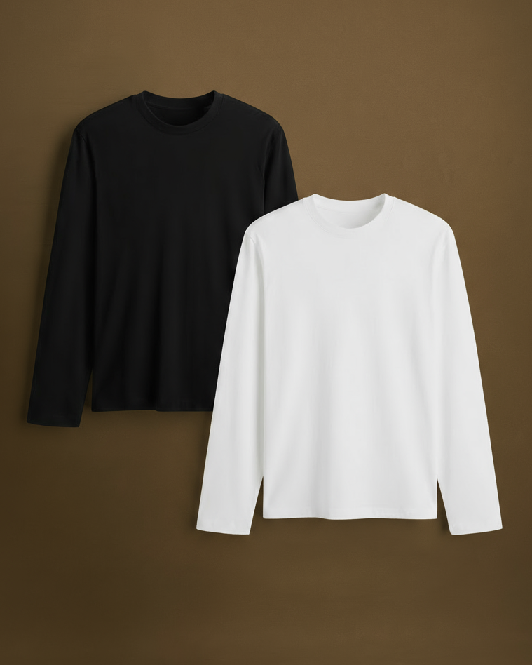 Elffie T-Shirt - Pack of 2 (Black + White)