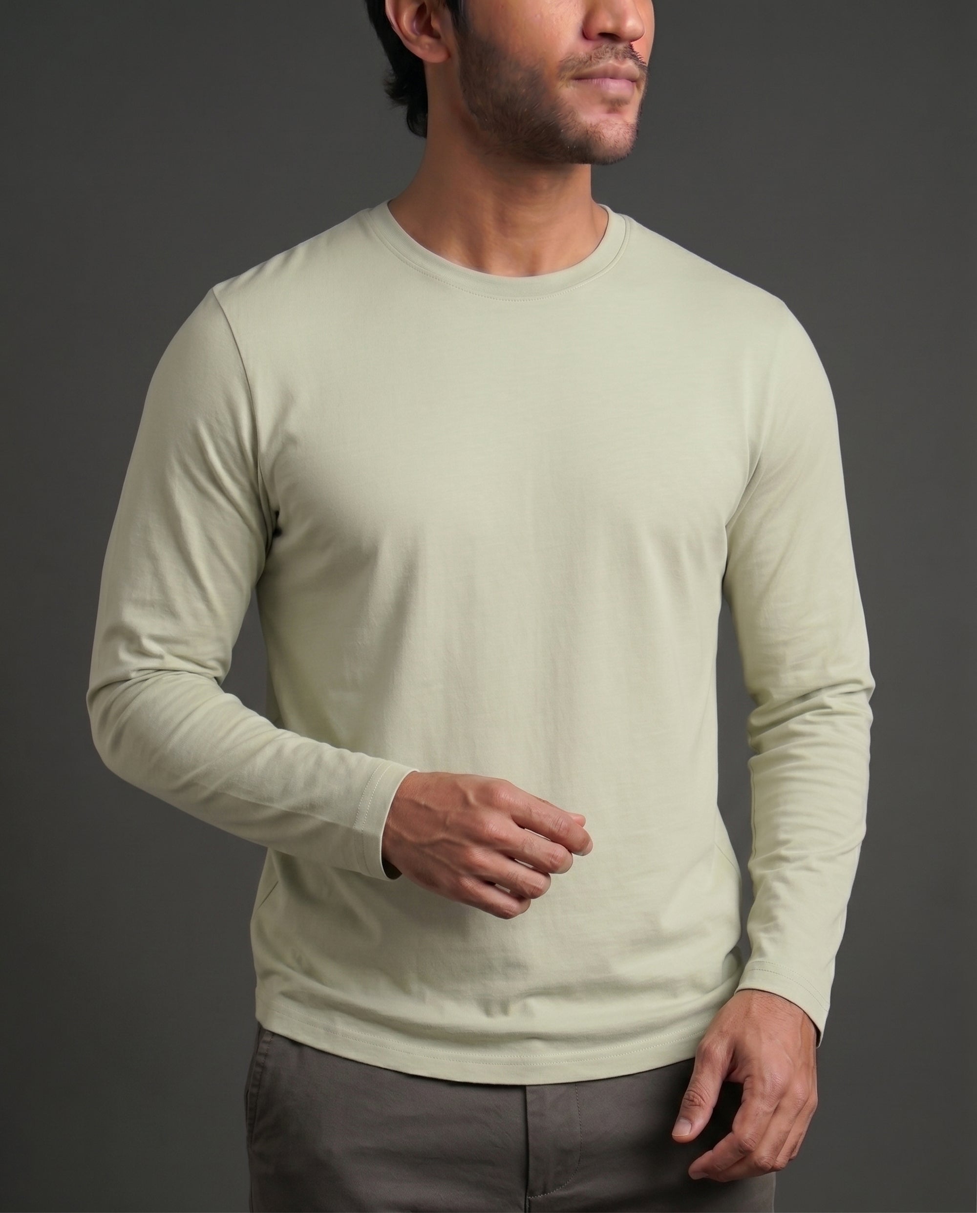 Galaxy Bamboo Tee (Lite Pistachio)
