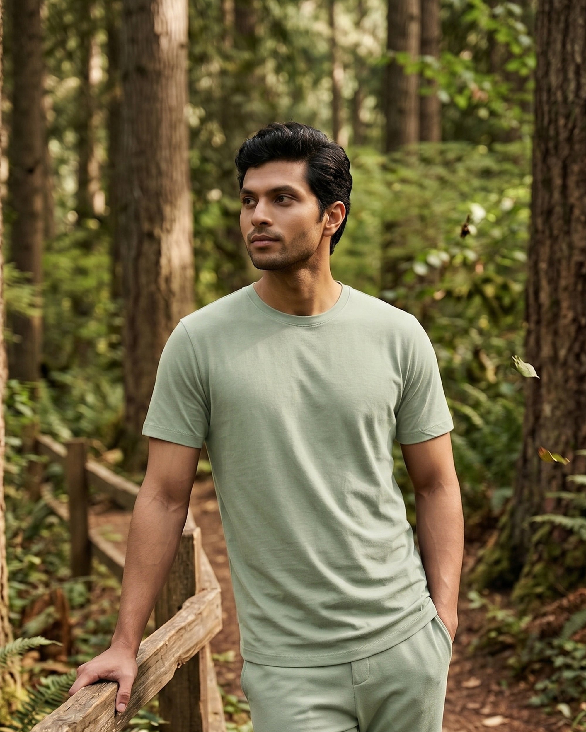 Cosmo Bamboo T-shirt (Sage Green)