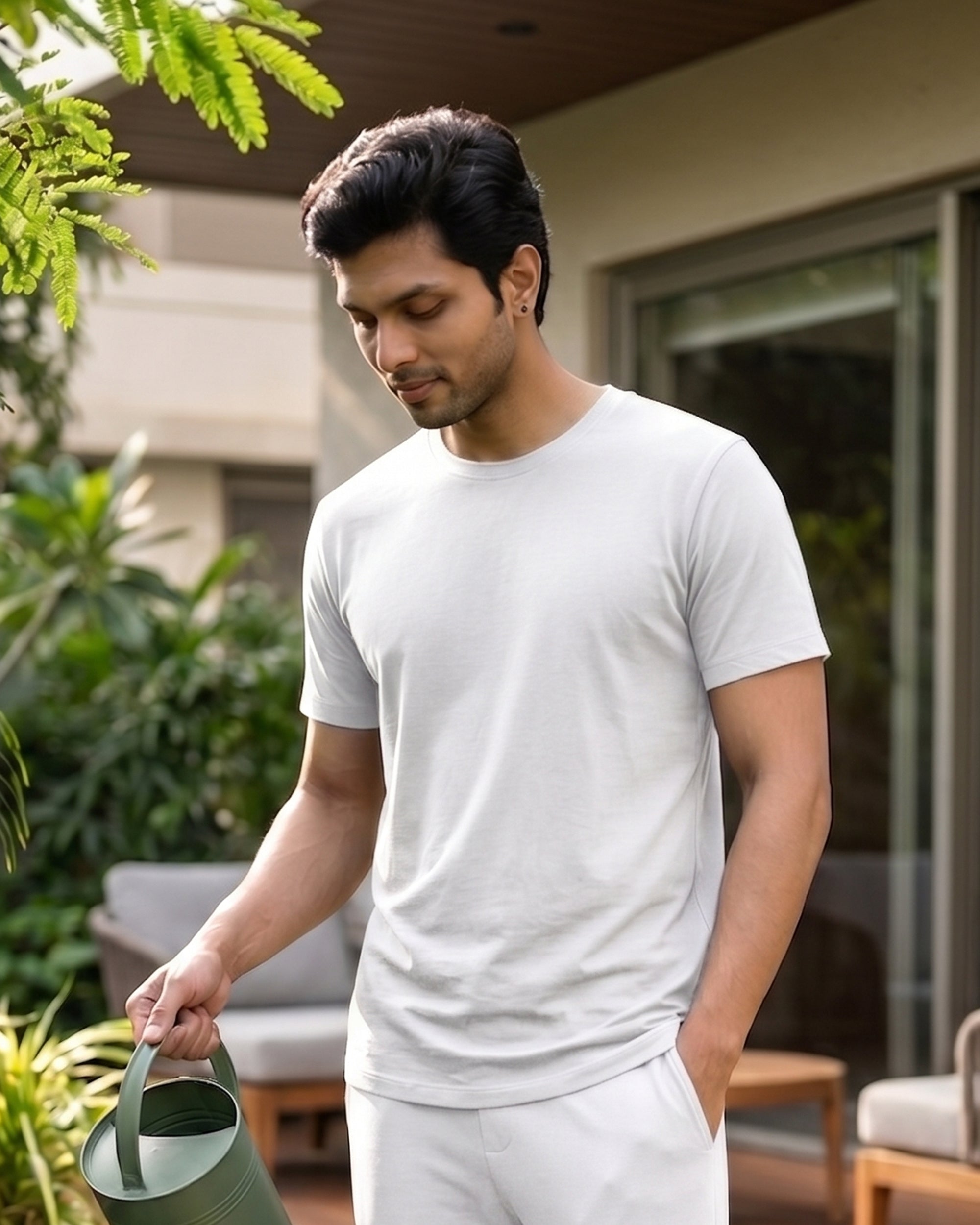Cosmo Bamboo T-shirt (Pure White)