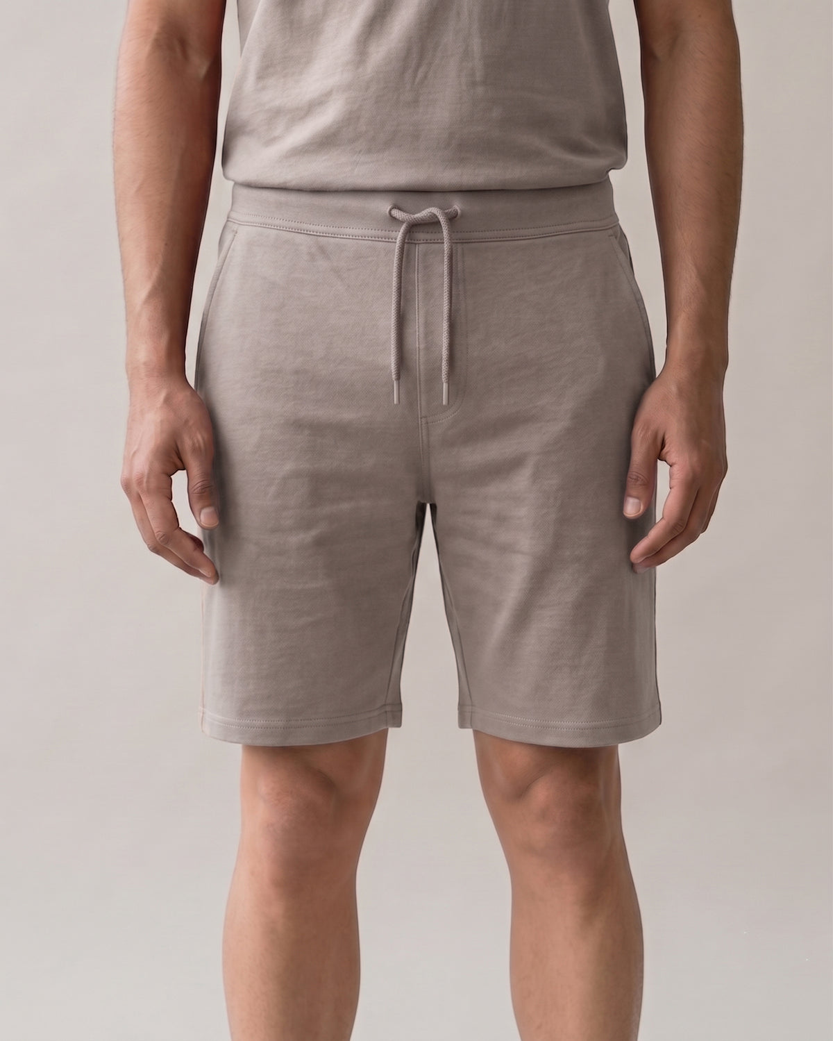 Grey Mocha Softsleep lounge shorts combine bamboo softness and cotton comfort in a relaxed everyday style