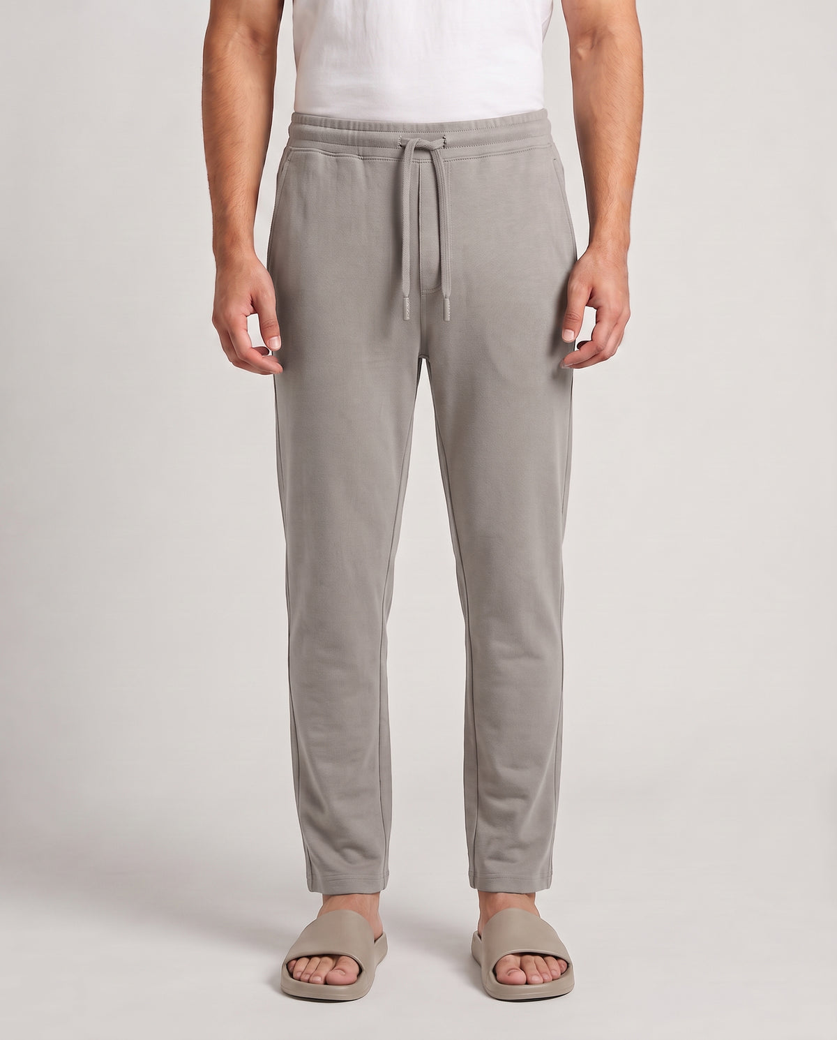 Softsleep Grey Mocha lounge pant delivers bamboo softness and cotton comfort in a relaxed trackpants silhouette