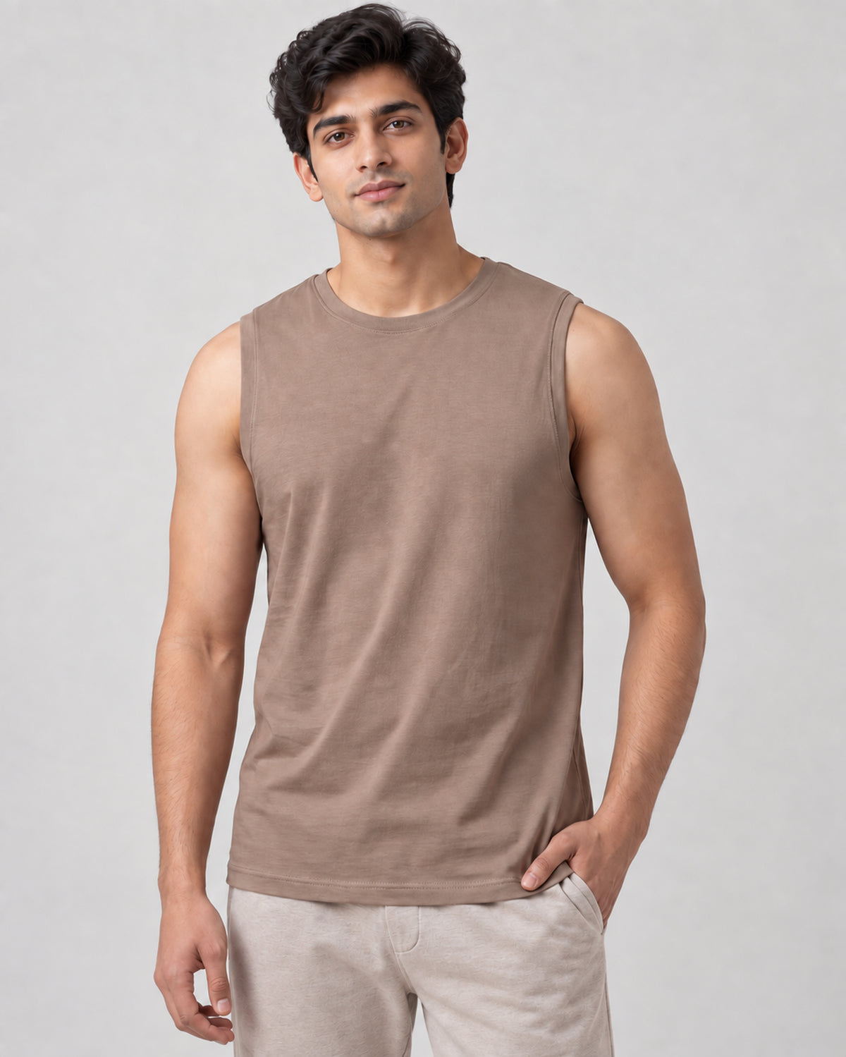 AirKnit Bamboo Tee (Hazelnut)