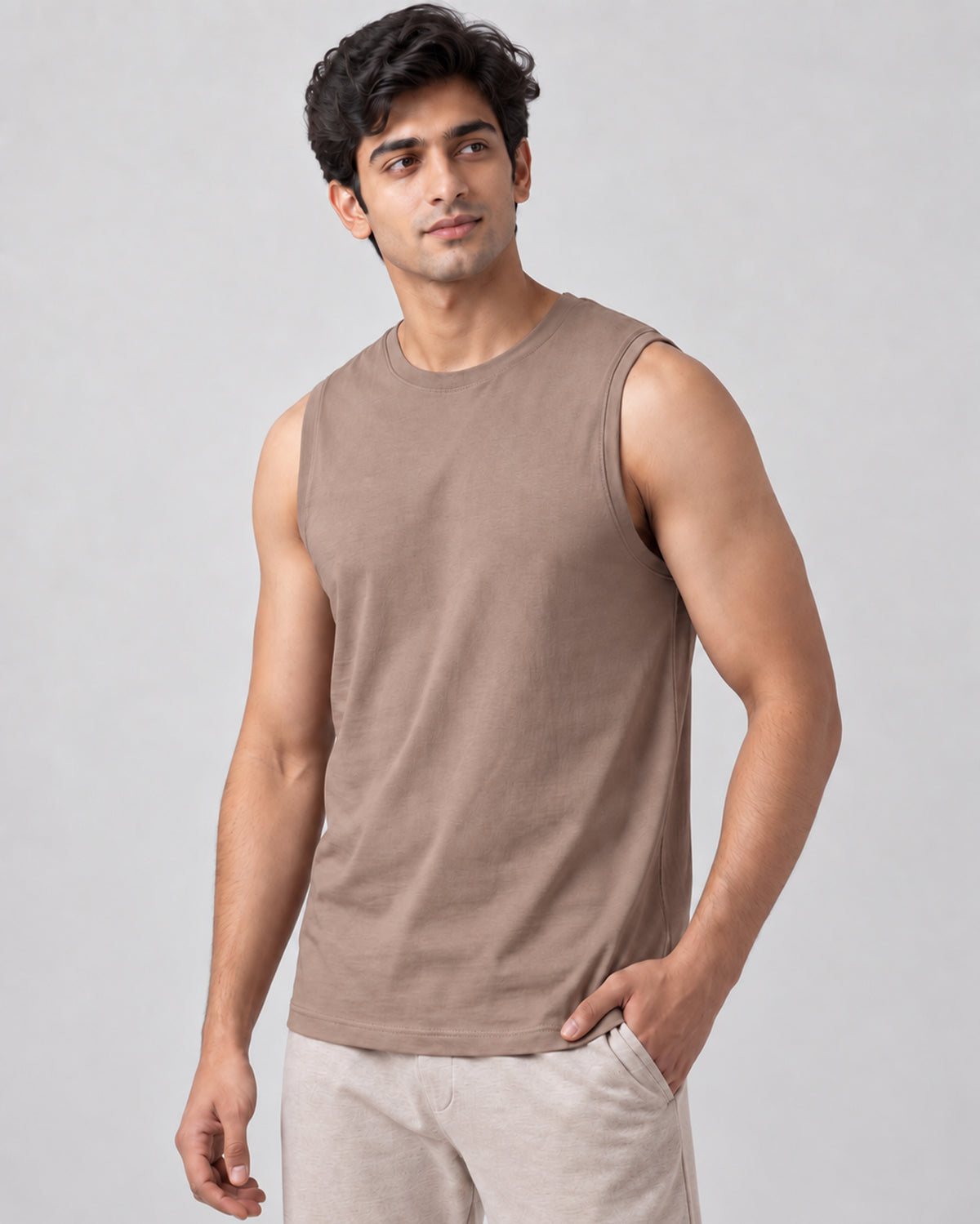 AirKnit Bamboo Tee (Hazelnut)