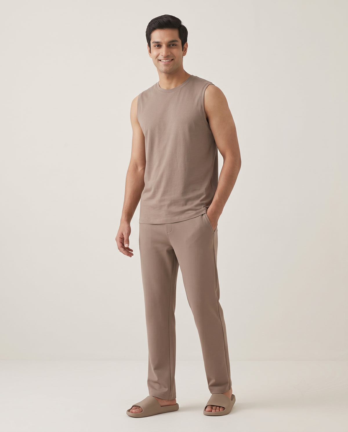 AirKnit Tee + Pant (Hazelnut)