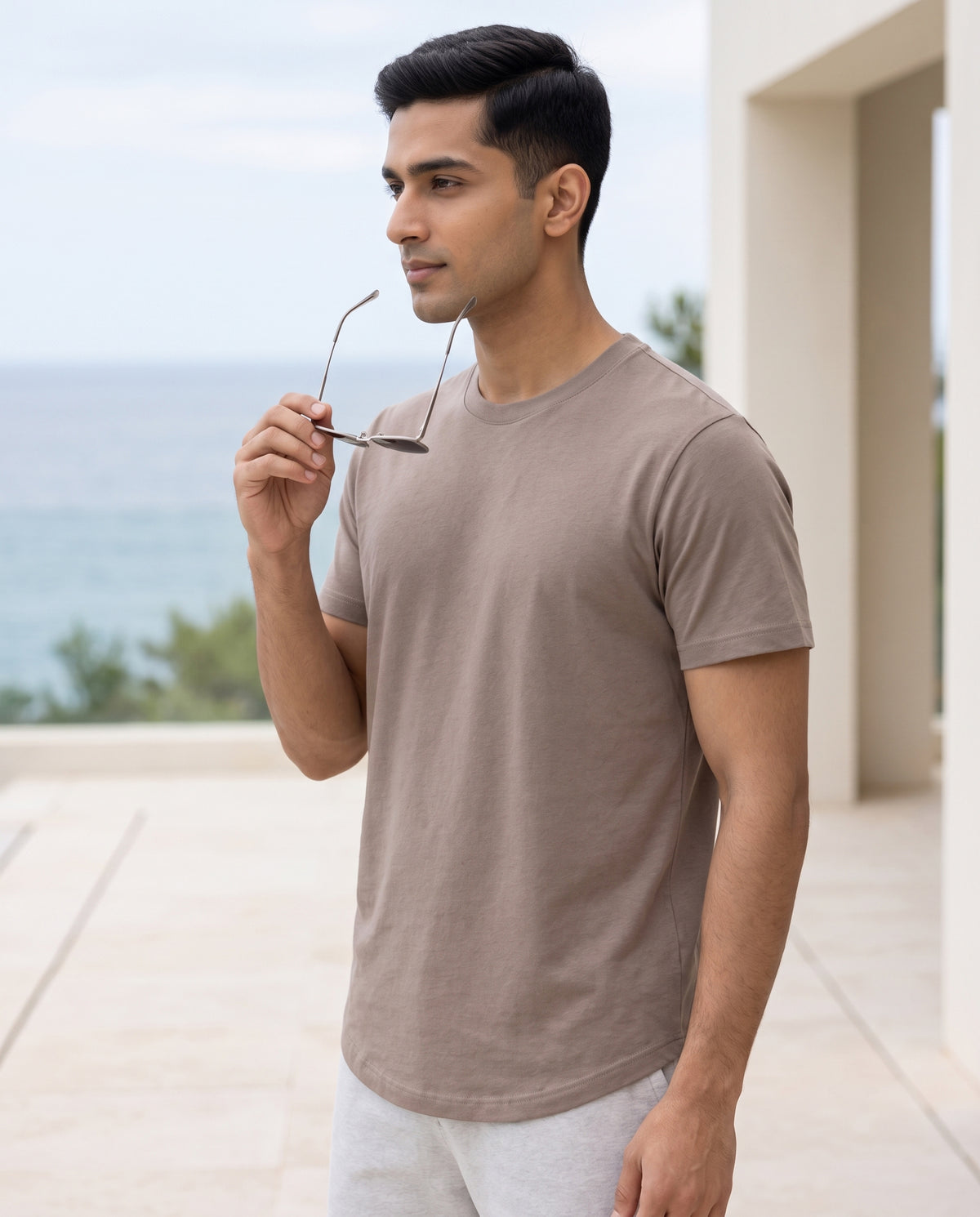 Cosmo Bamboo T-shirt (Hazelnut)