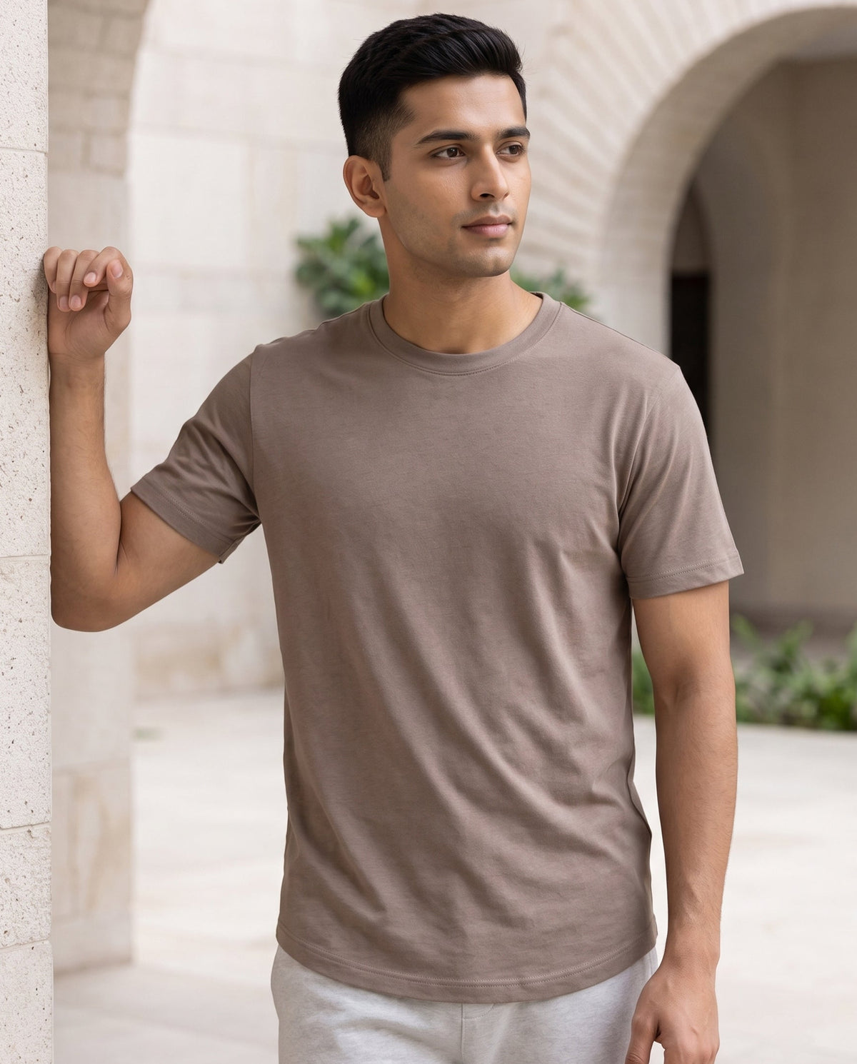Cosmo Bamboo T-shirt (Hazelnut)