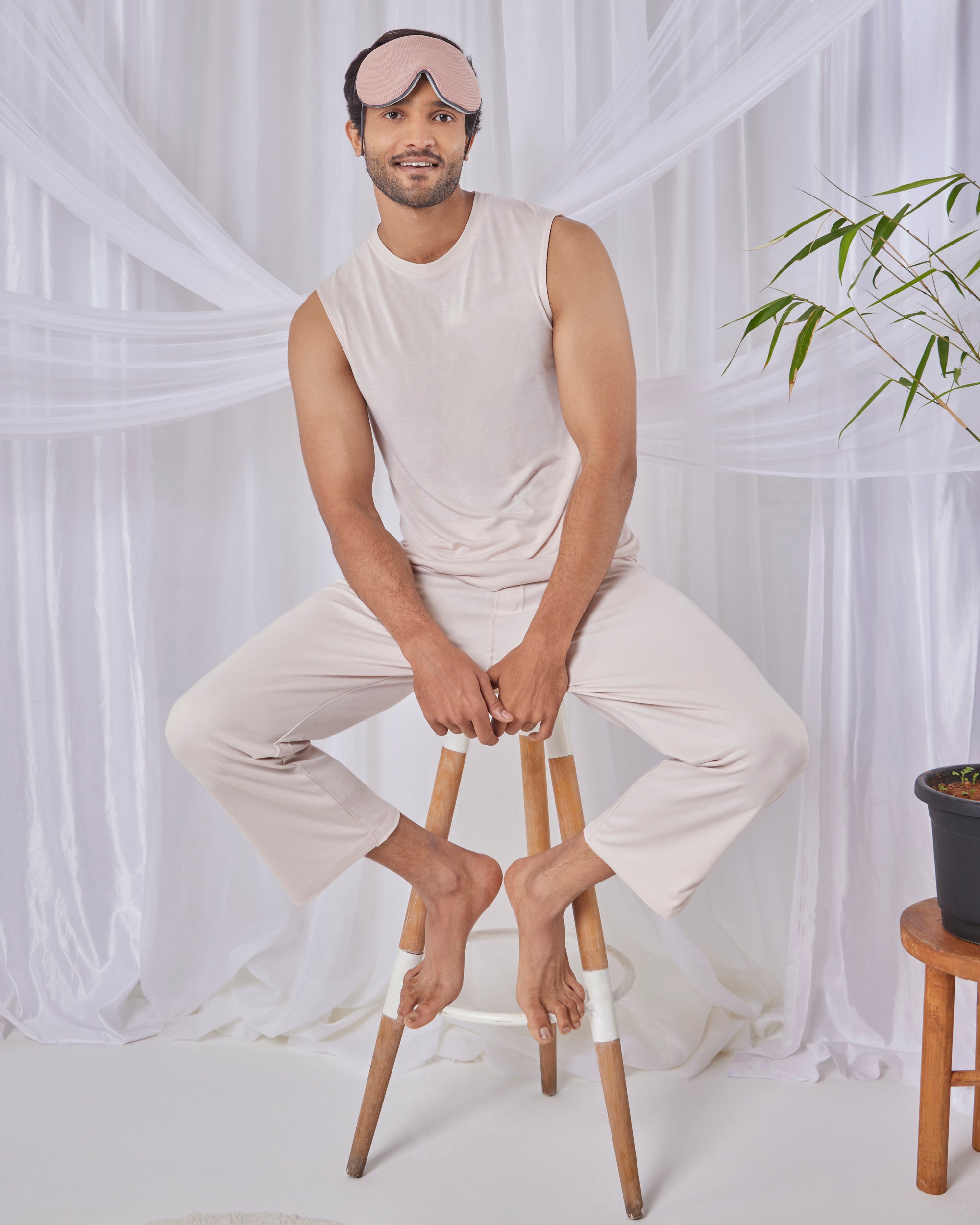 AirKnit Tee + Pant (Irish Cream)