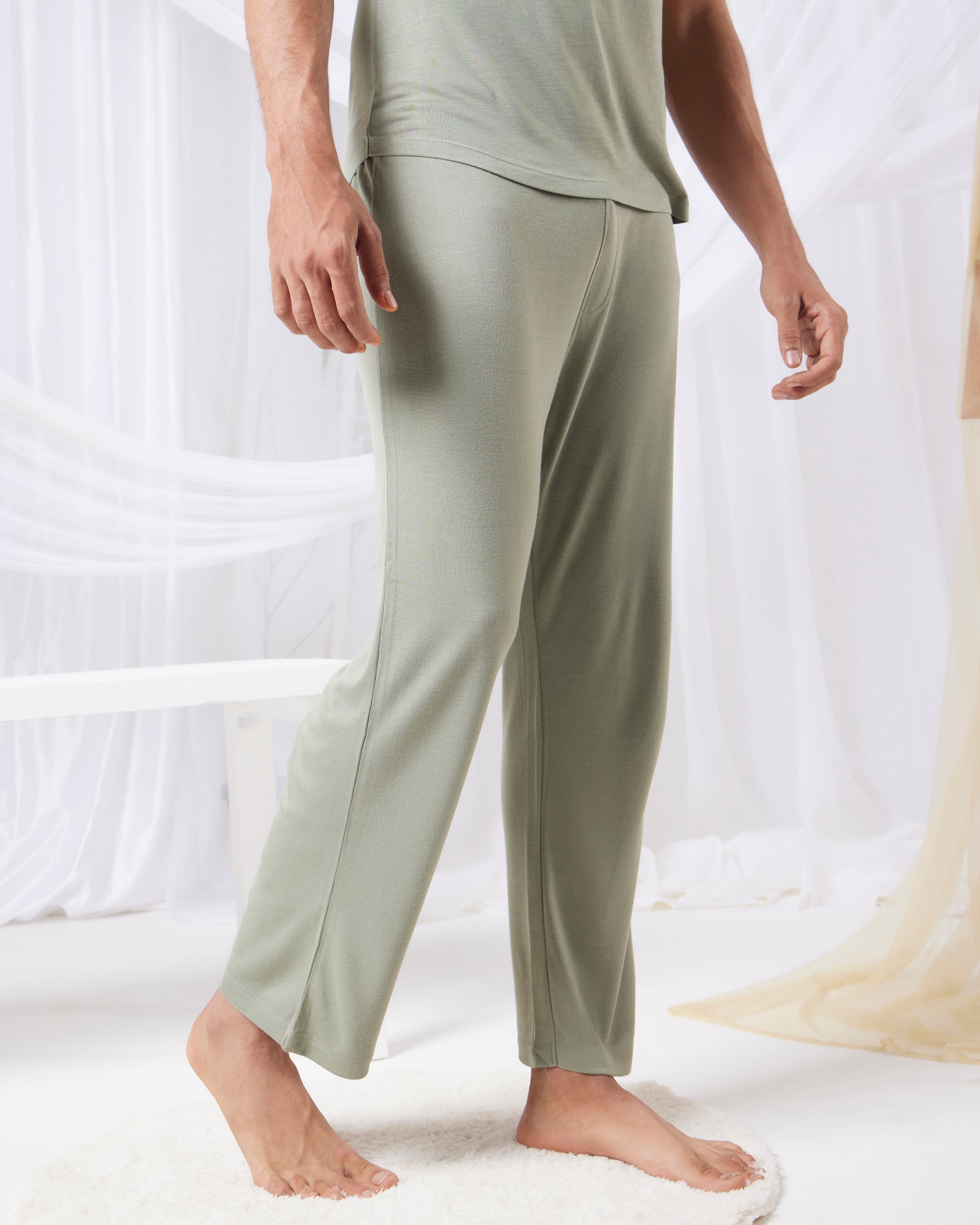 AirKnit Tee + Pant (Laurel Green)