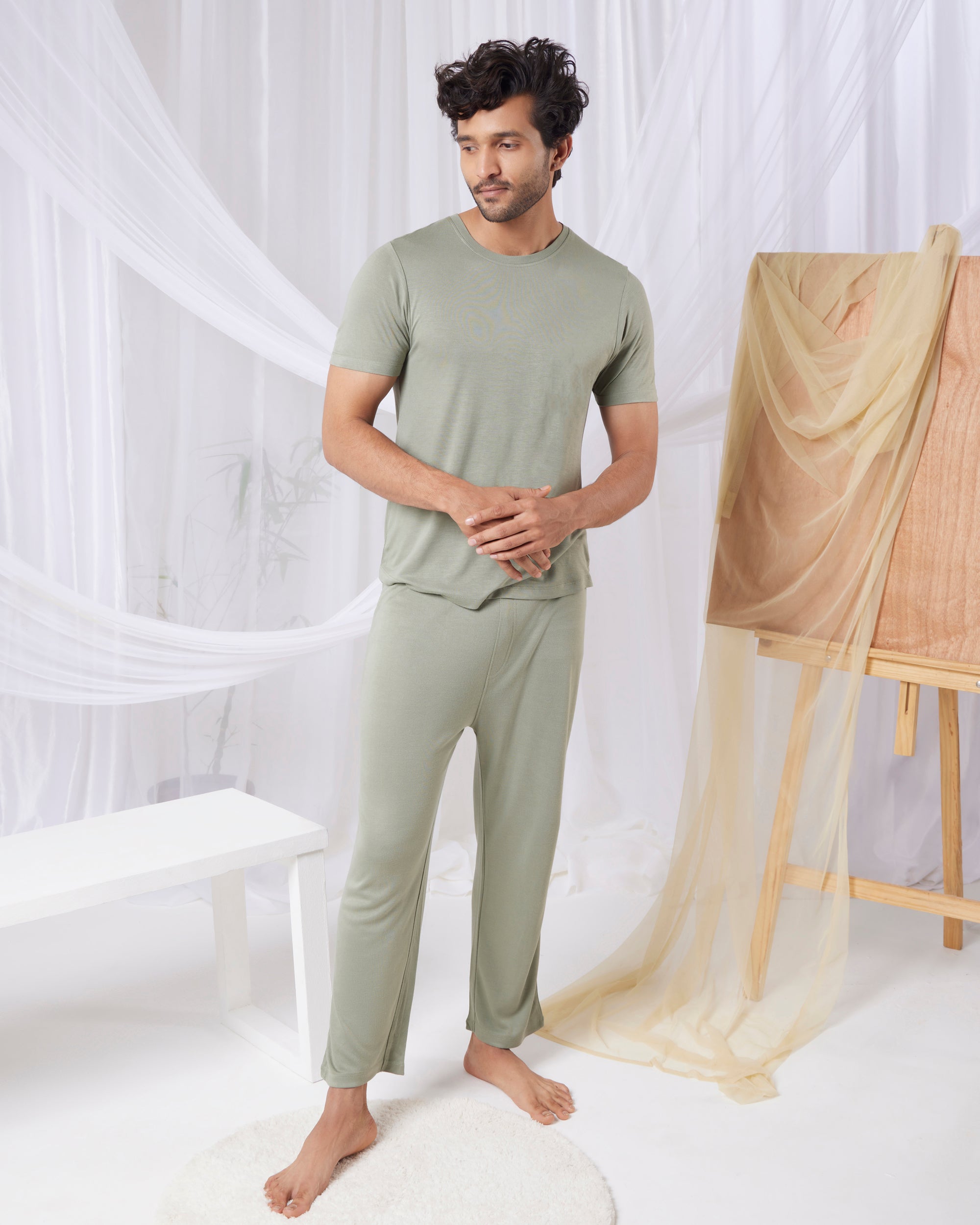 Urbanite Bamboo Pant (Laurel Green)