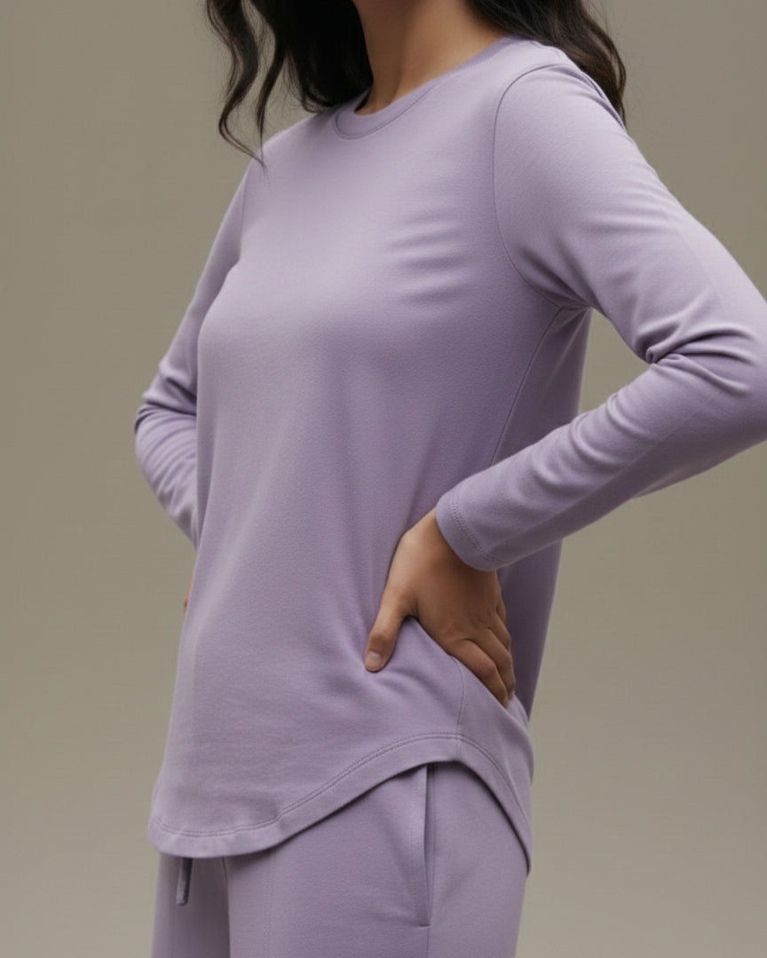 Estelle T-Shirt + Pant (Lavender)