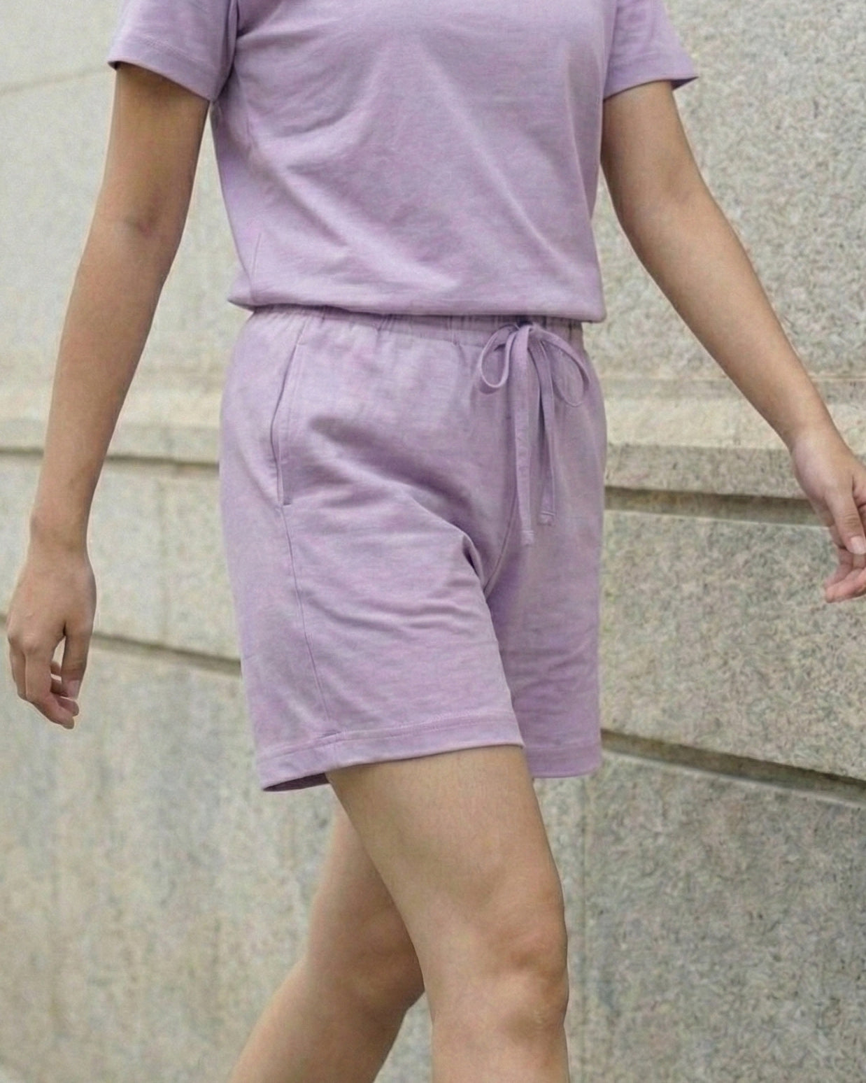 Nesta Bamboo Shorts (Lavender)