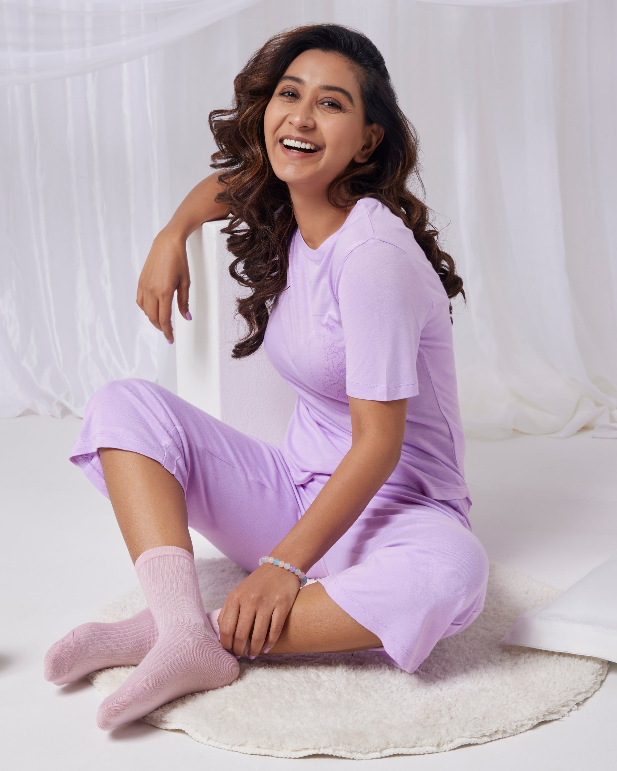 Nova Bamboo Pant (Lavender)