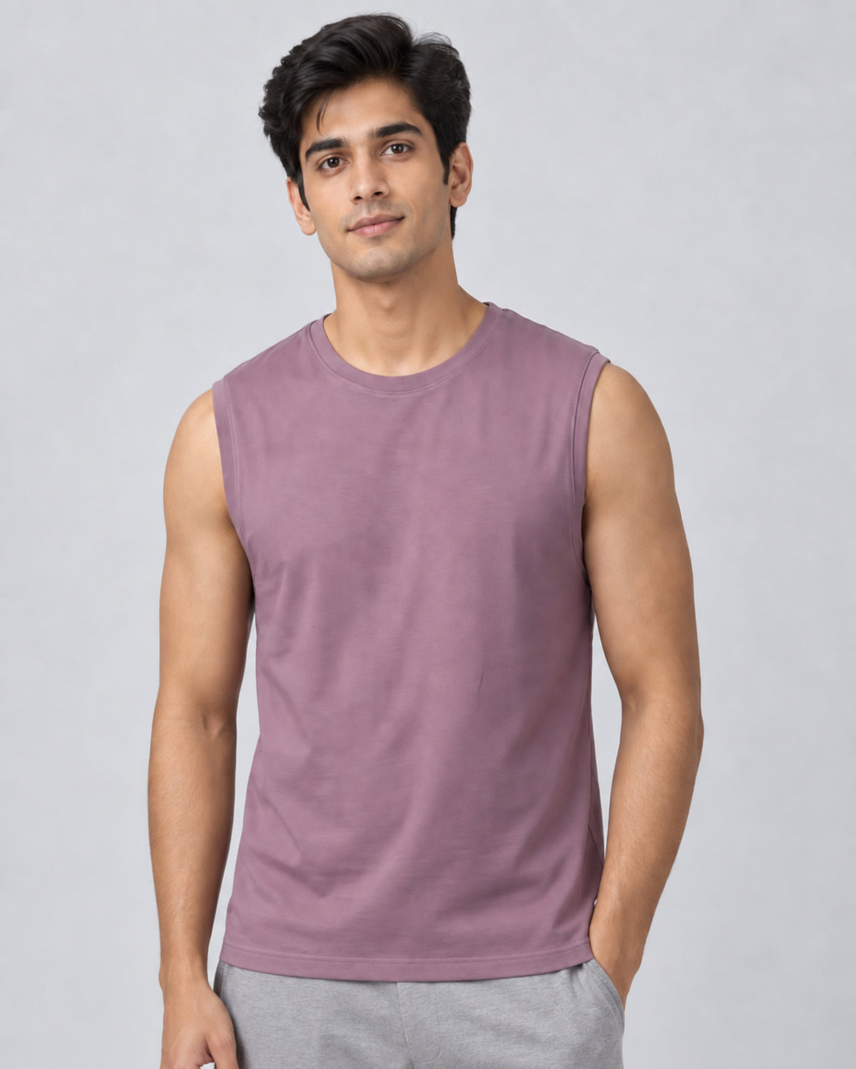 AirKnit Bamboo Tee (Mauve)
