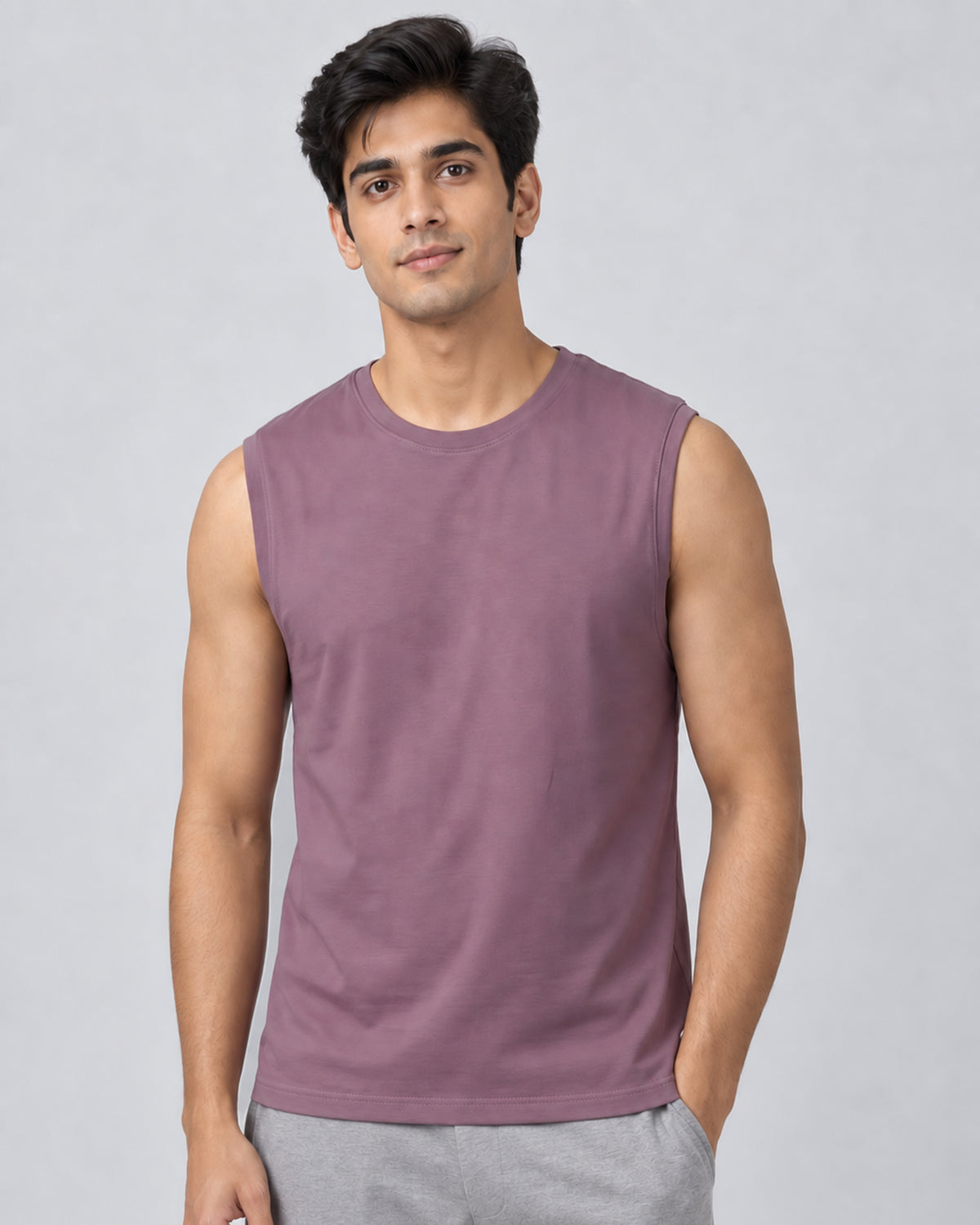 AirKnit Bamboo Tee (Mauve)