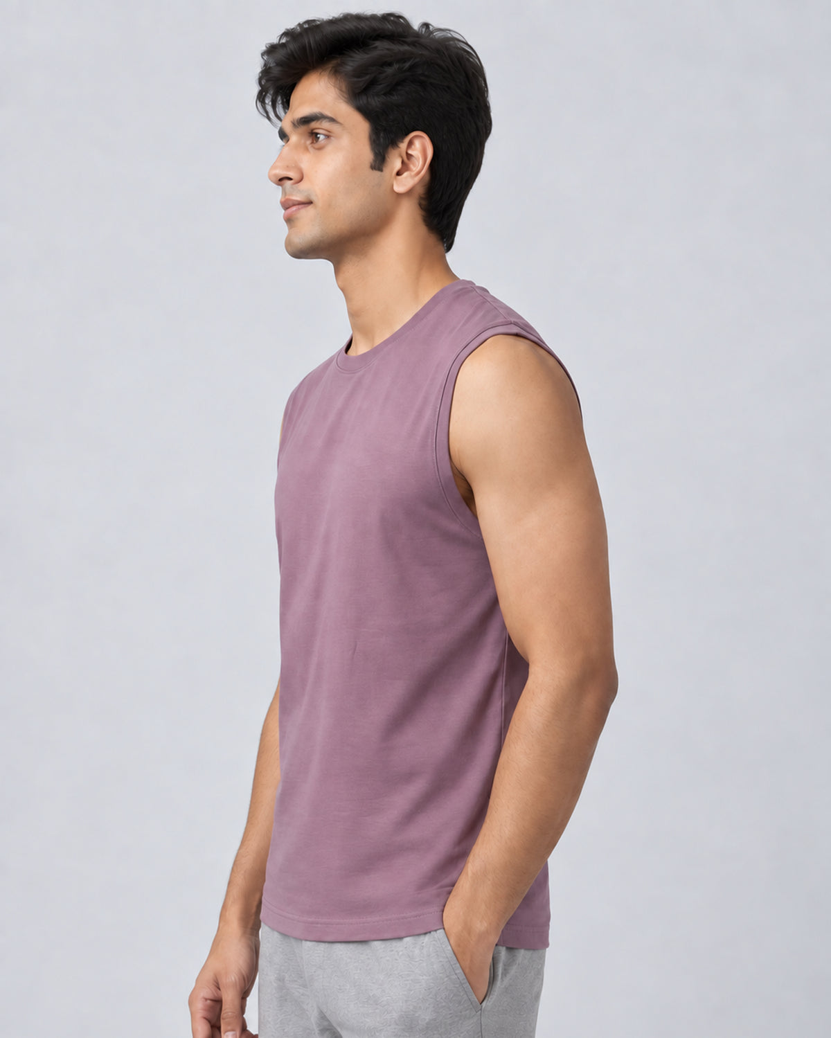 AirKnit Bamboo Tee (Mauve)