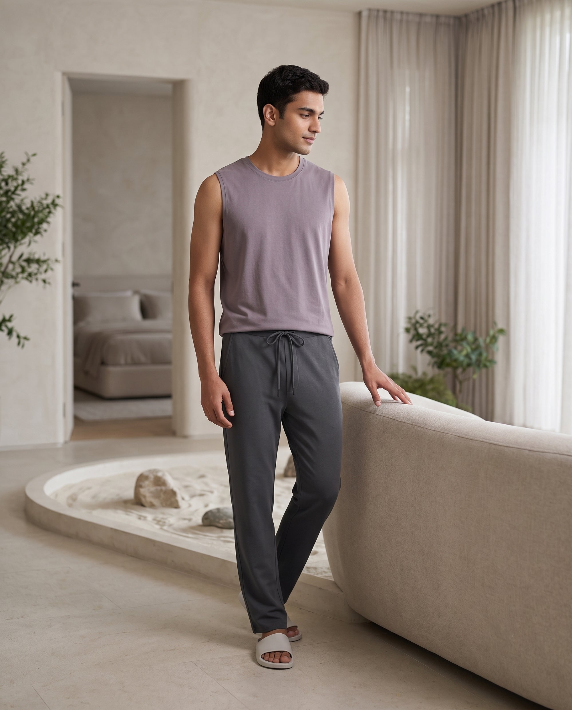 AirKnit Tee + Pant (Twilight + Grey)