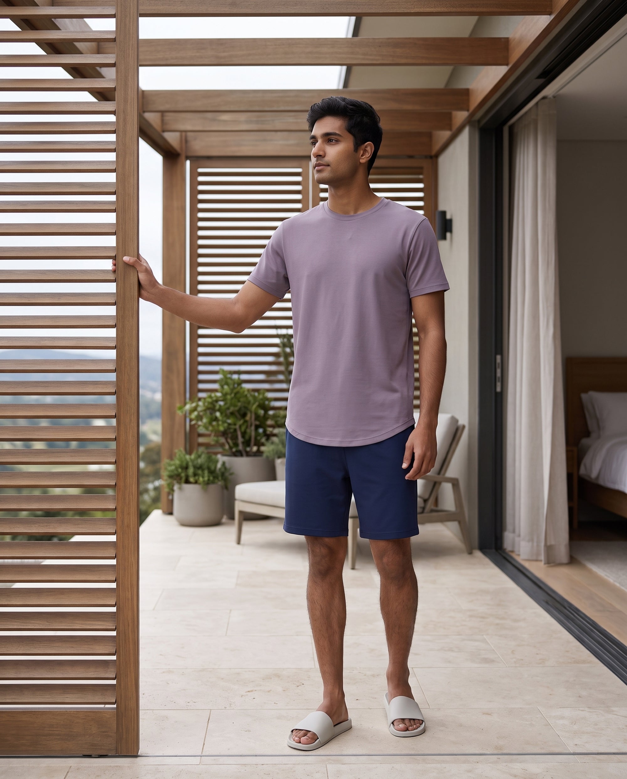 Cosmo T-Shirt + Shorts (Twilight + Blue)