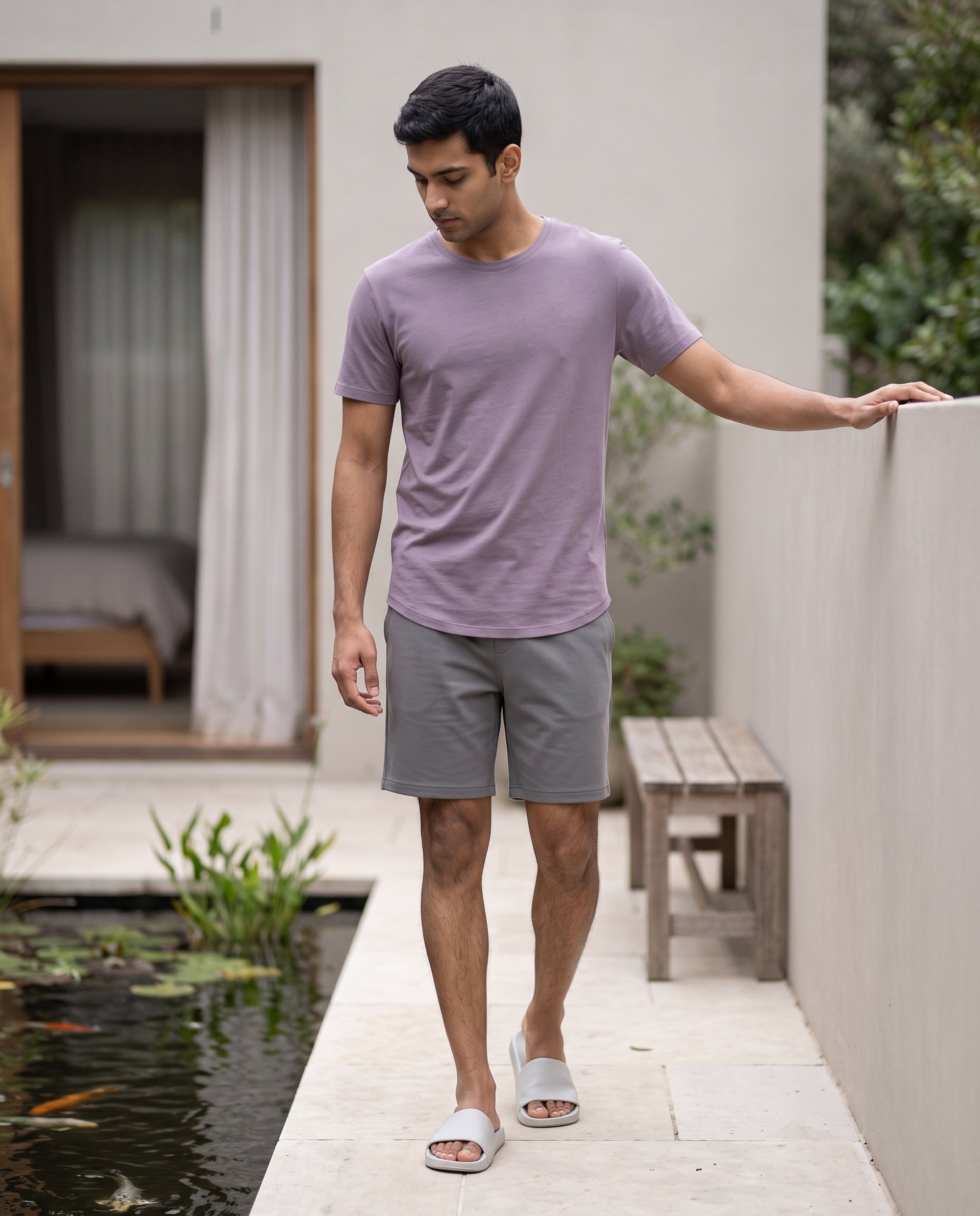 Cosmo T-Shirt + Shorts (Twilight + Grey)