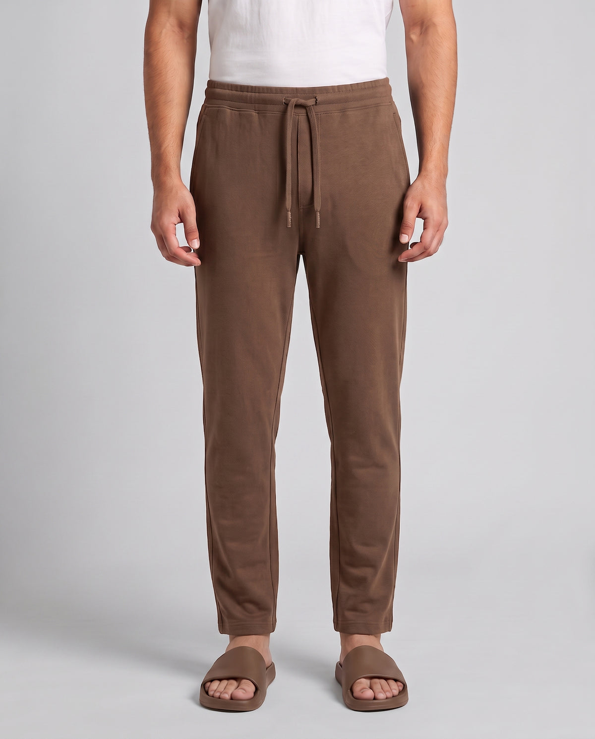 Mystic brown Urbanite bamboo cotton loungewear with breathable softness and thermoregulating comfort for relaxed home wear