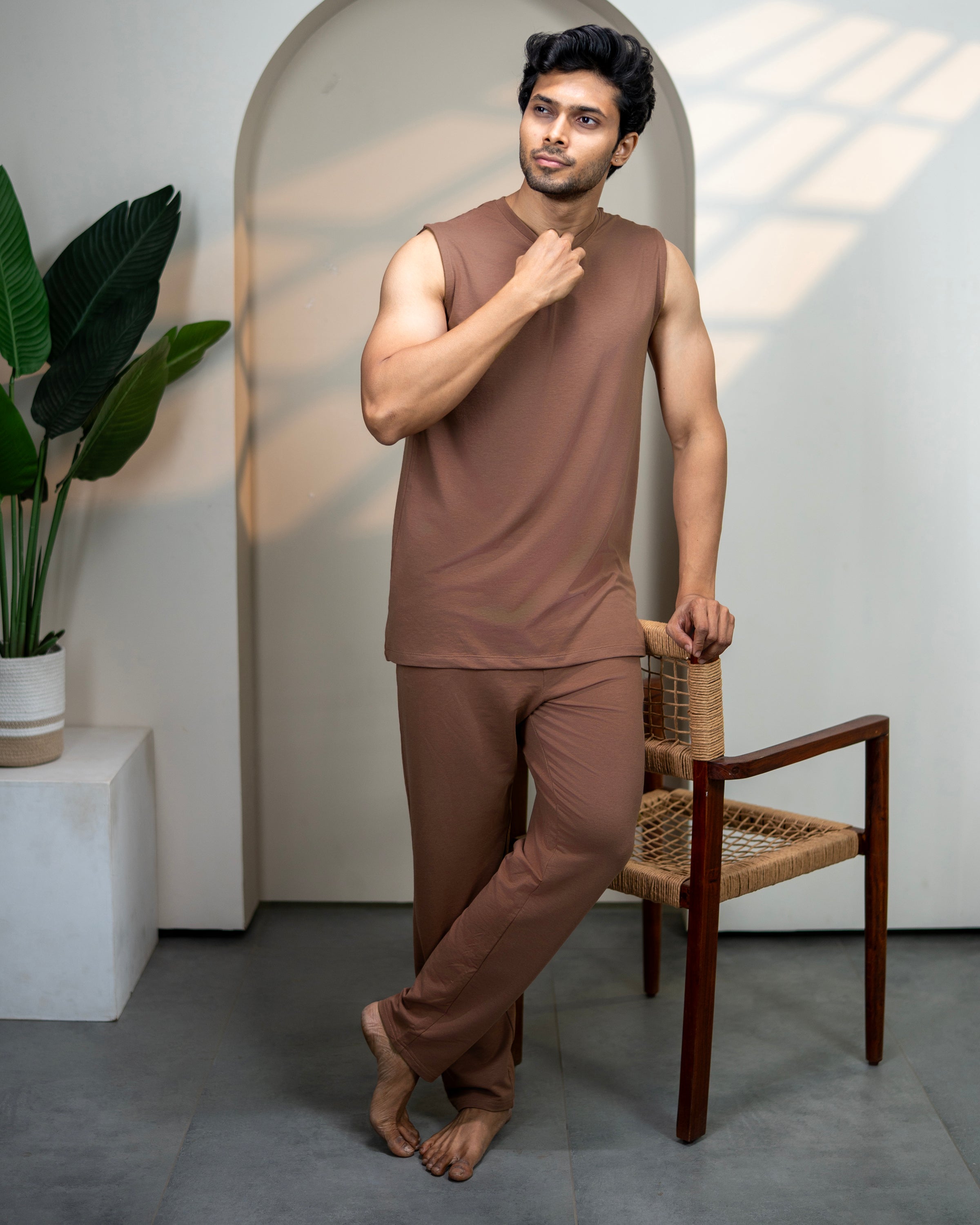 Urbanite Bamboo Pant  (Mystic Brown)