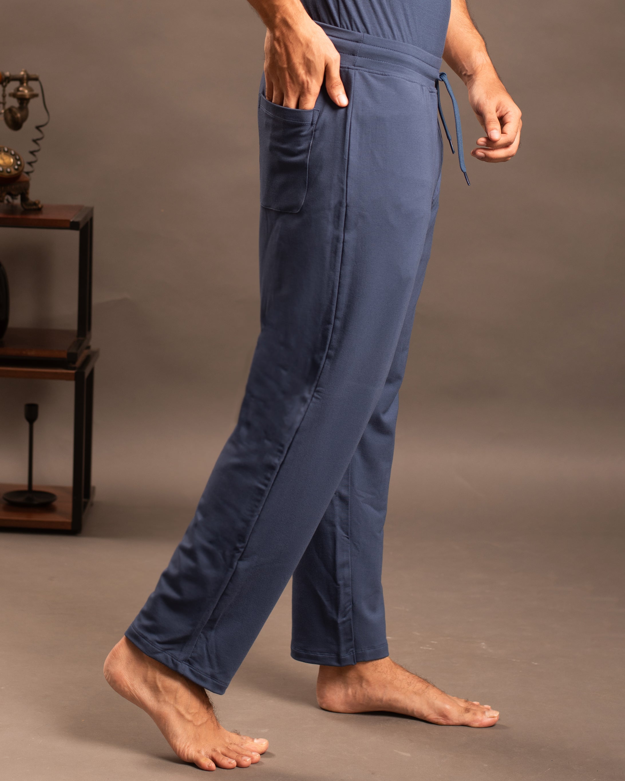 Urbanite Bamboo Pant  (Navy Blue)