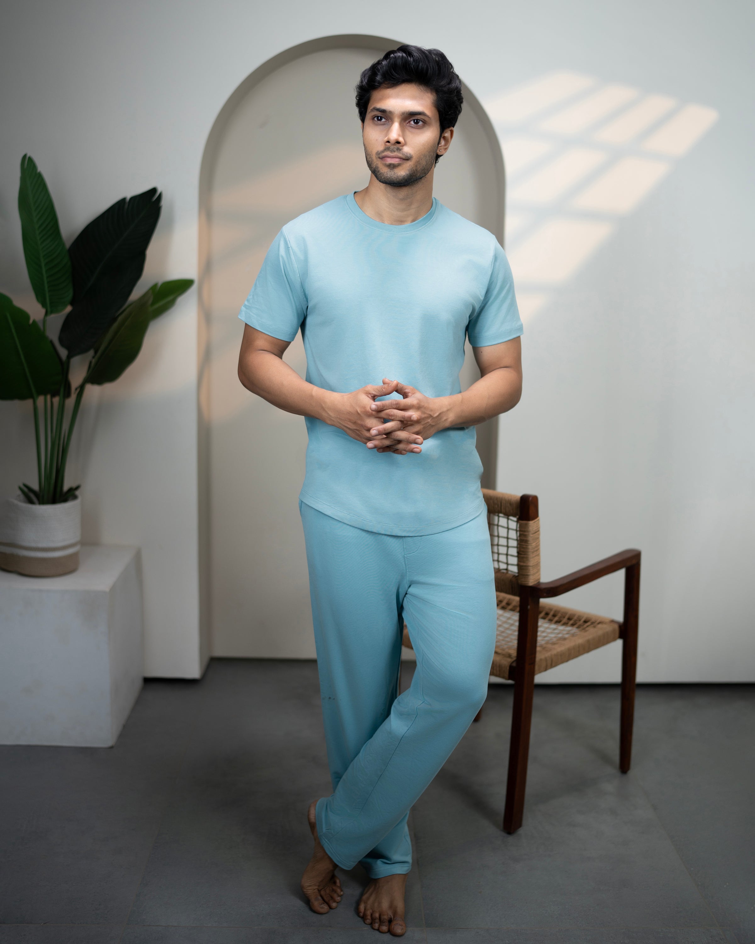 Cosmo Bamboo T-shirt  (Nile Blue)