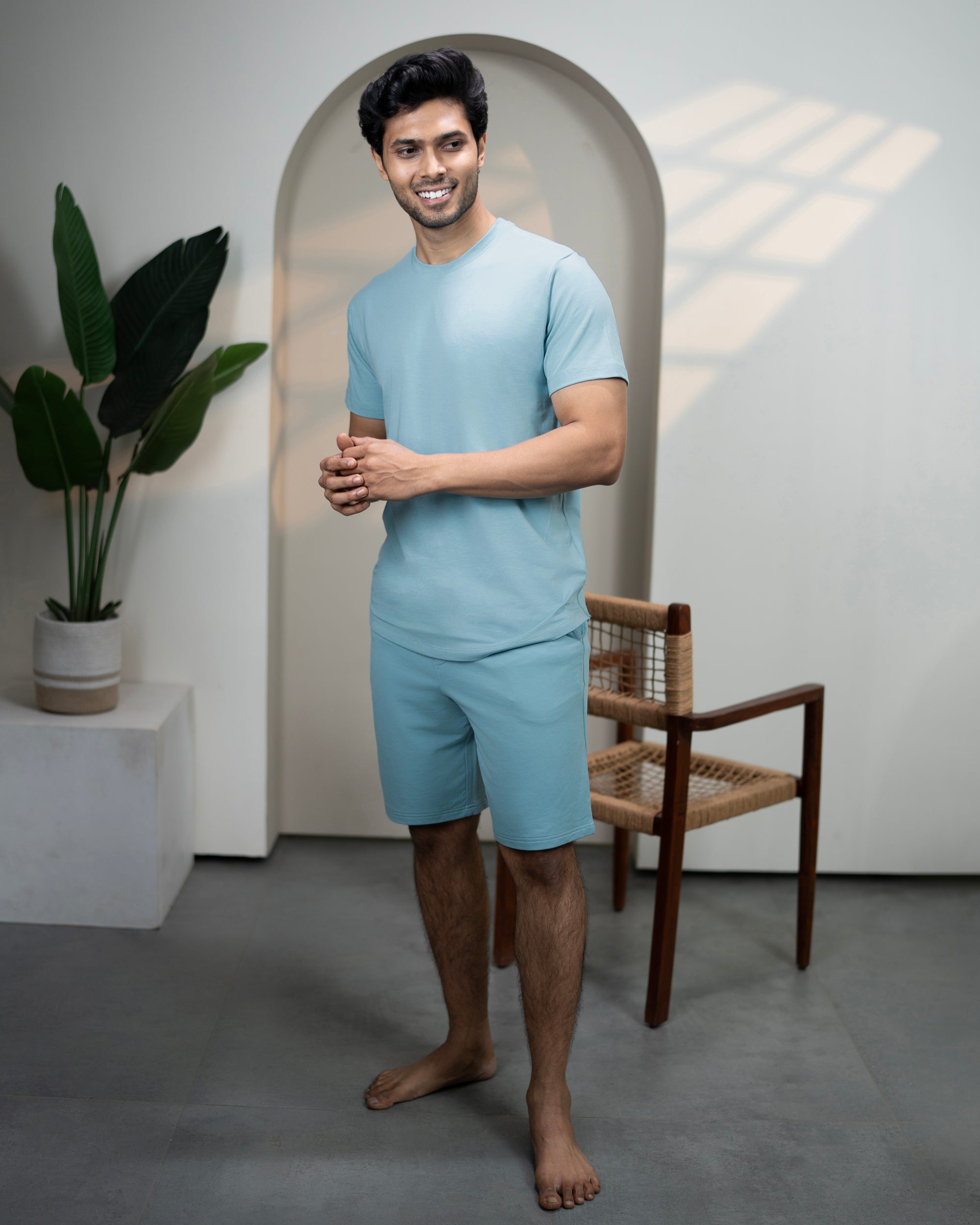 Women’s Cosmo Bamboo T-Shirt Nile Blue
Smooth bamboo fabric soft touch tee
Relaxed fit casual bamboo t-shirt
Sustainable bamboo cotton blend top
Nile Blue bamboo tee for women
Women’s Nile Blue T-Shirt + Shorts set
Cosmo T-Shirt + Shorts everyday essential
Soft smooth breathable fabric set
Comfort fit casual loungewear
Versatile wardrobe staple two-piece