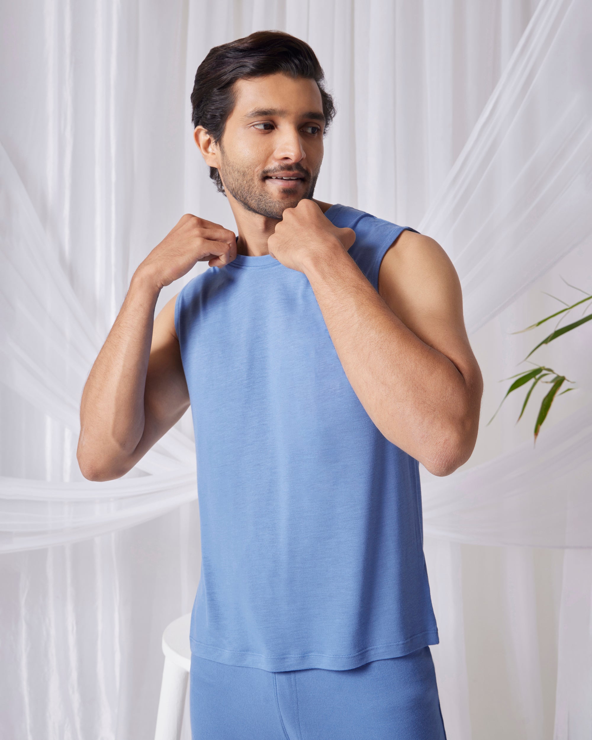 AirKnit Tee + Pant (Serene Blue)