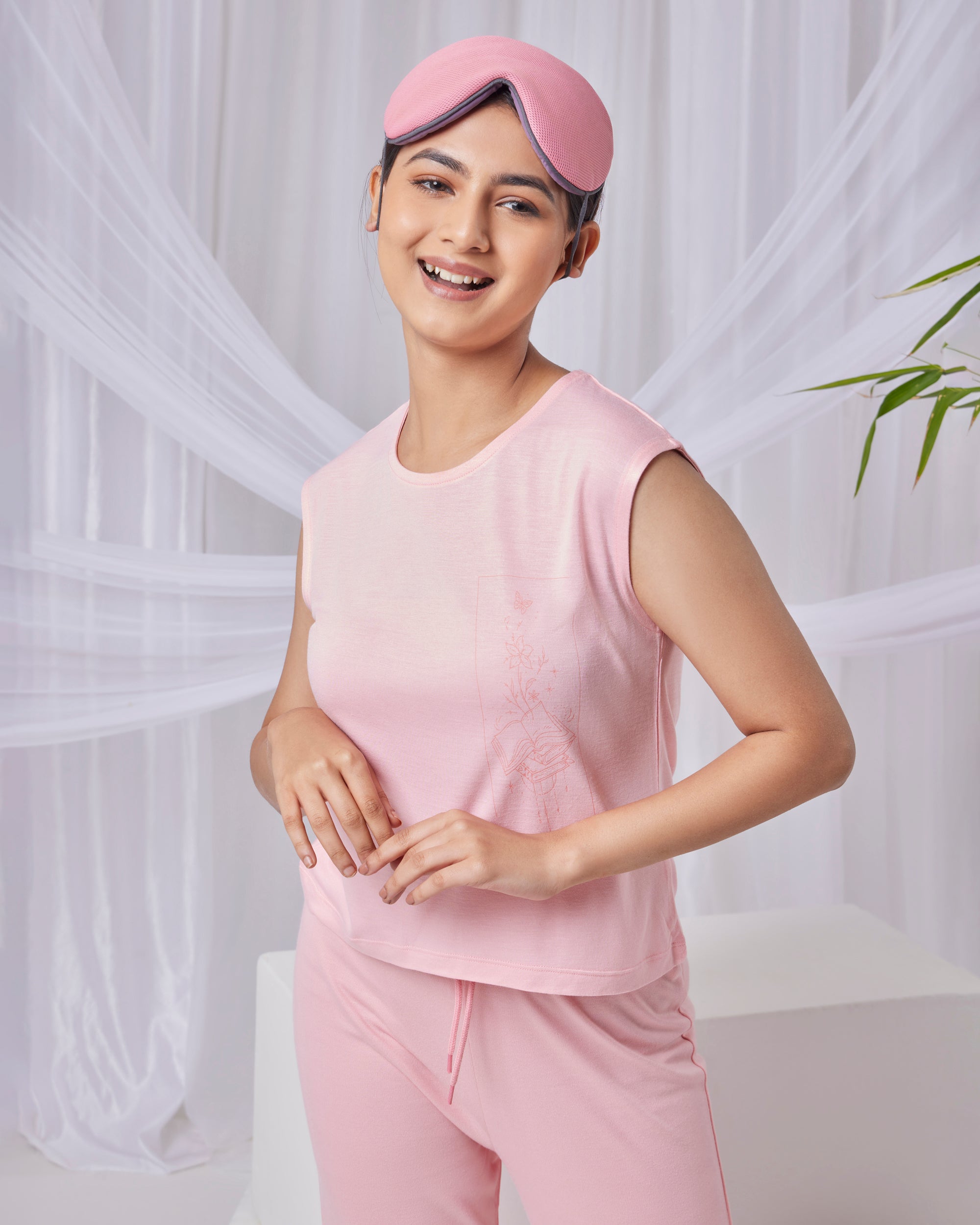 Aurora Bamboo Top (Pink Candy)