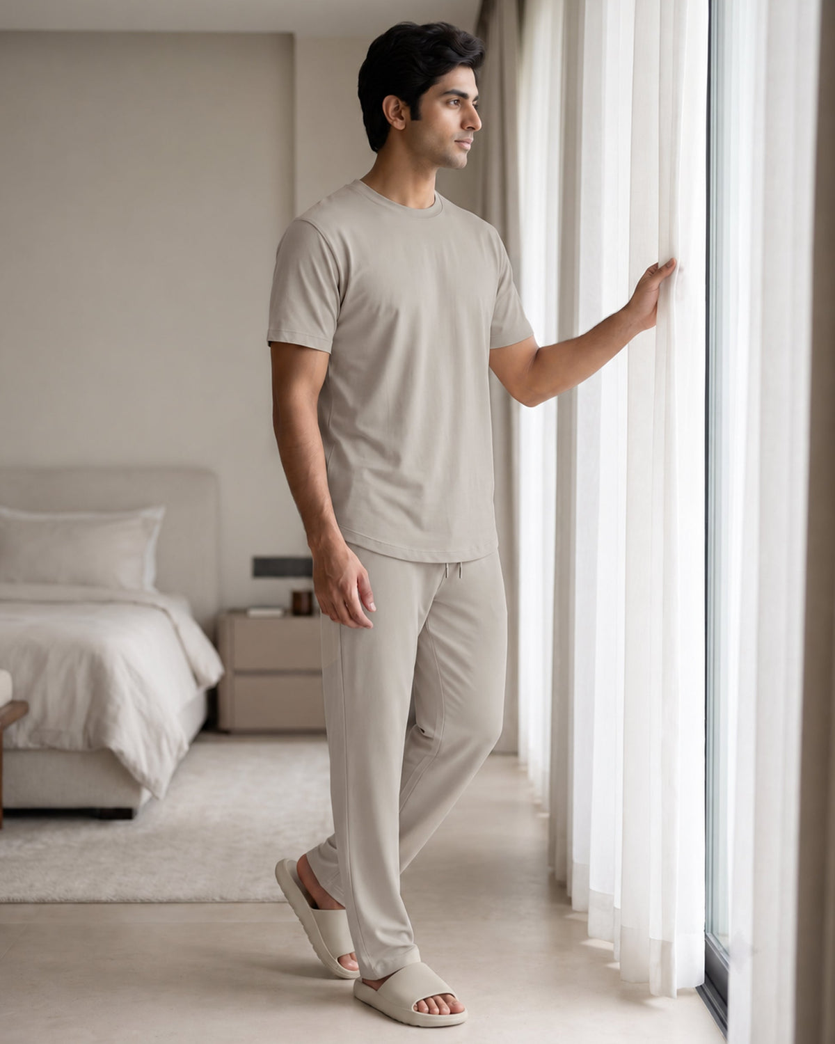 Cosmo T-Shirt + Pant (Pure Cashmere)