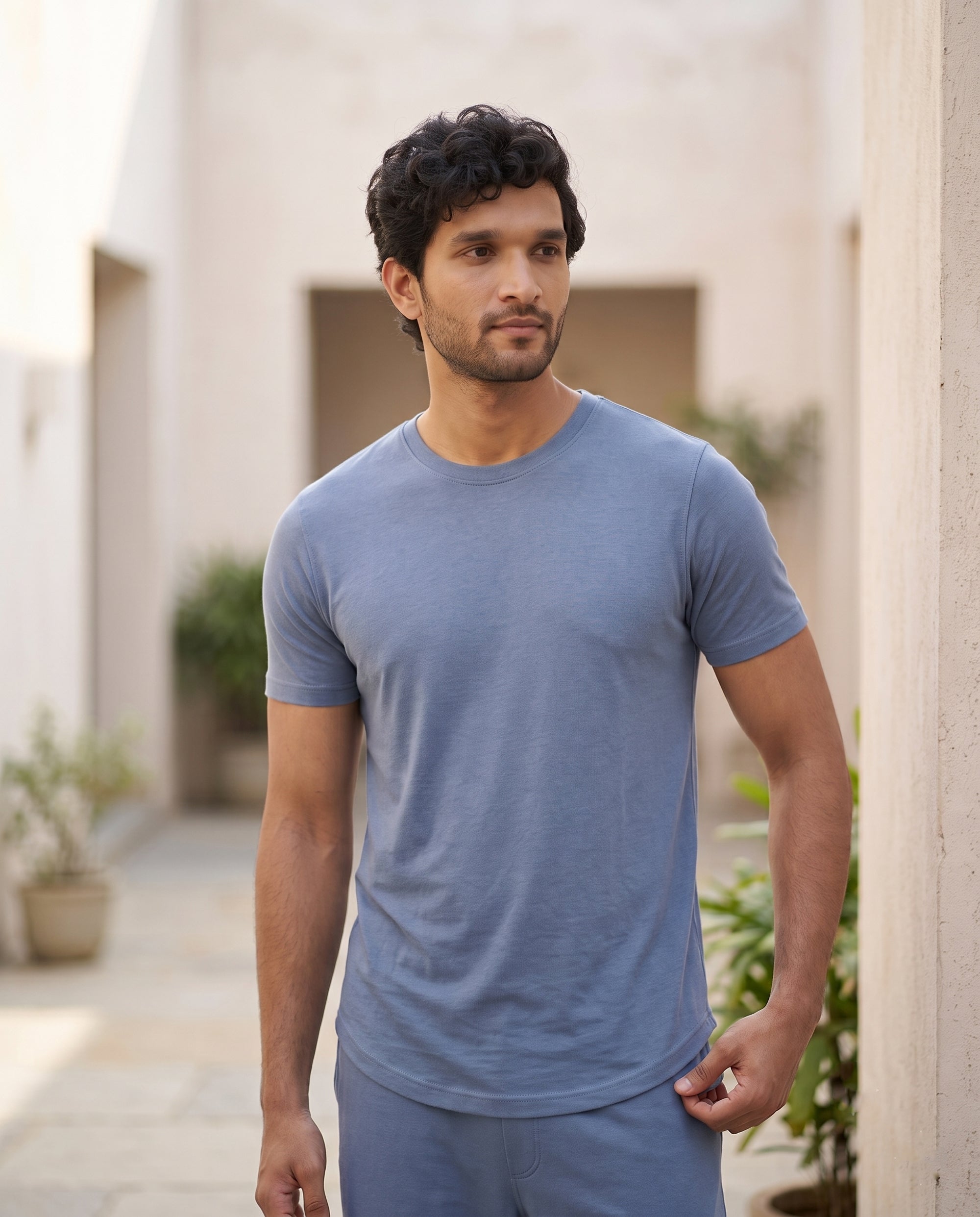 Cosmo Bamboo T-Shirt (Serene Blue)