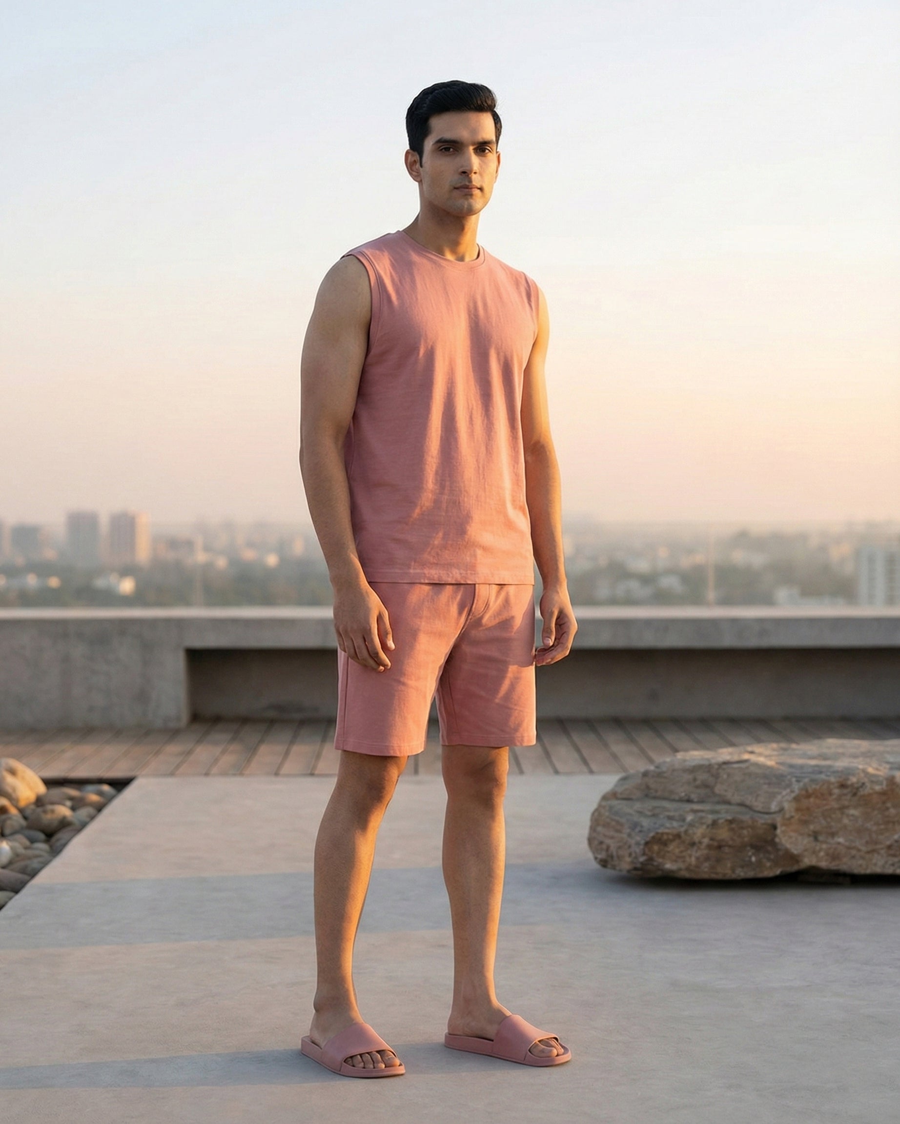 AirKnit Bamboo Tee (Terracotta)