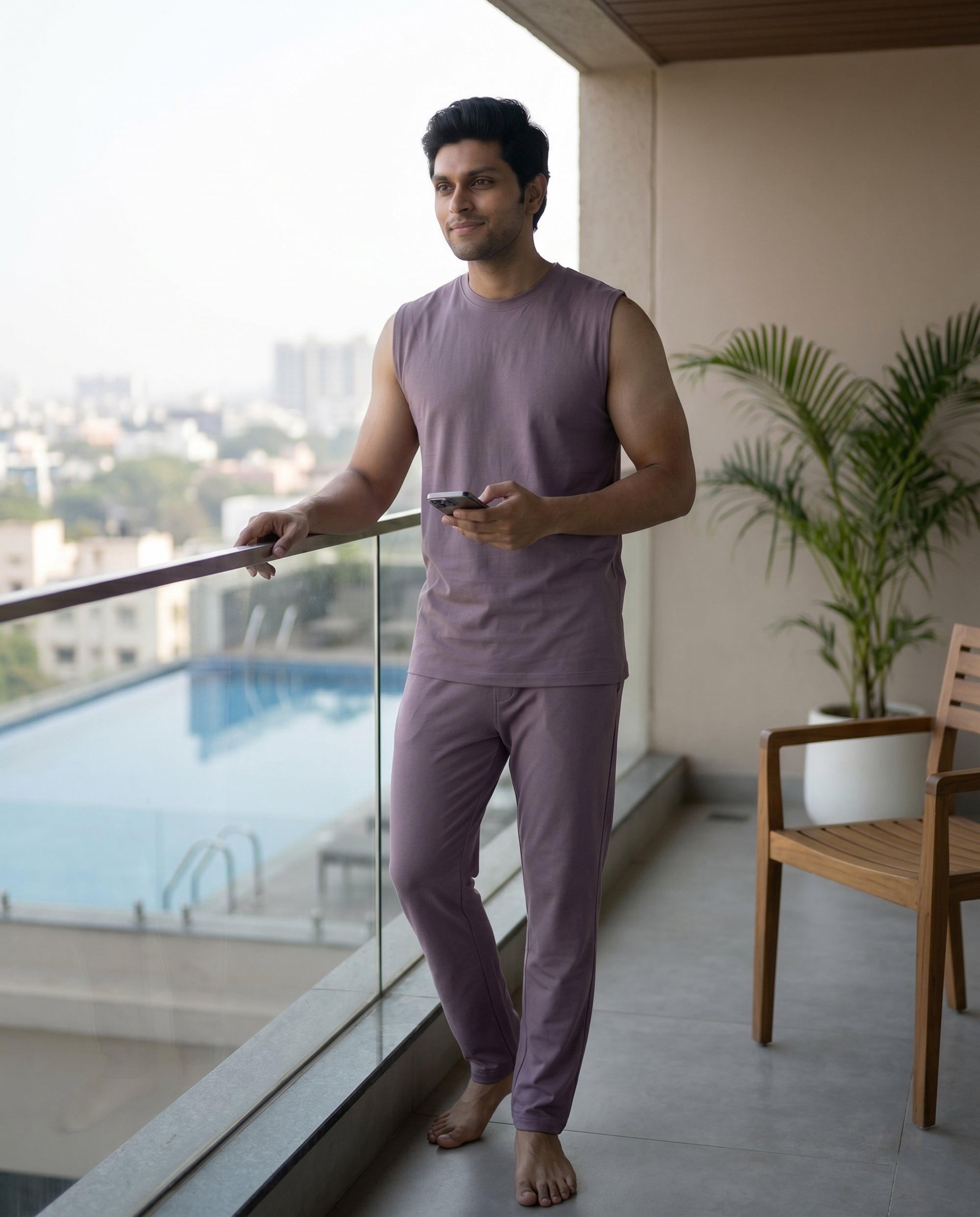 Urbanite Bamboo Pant (Twilight Sky)