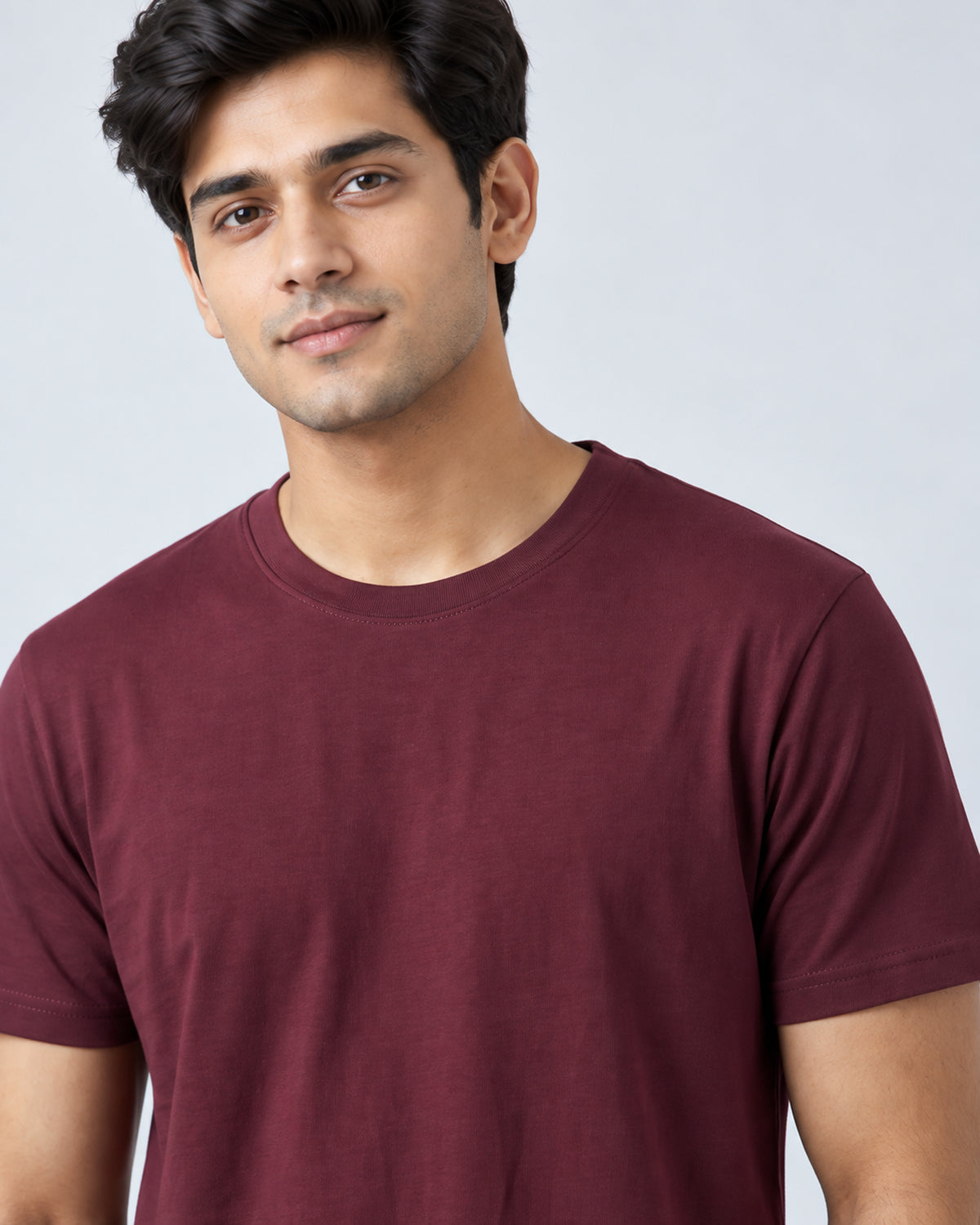 Cosmo Bamboo T-shirt  (Burgundy)