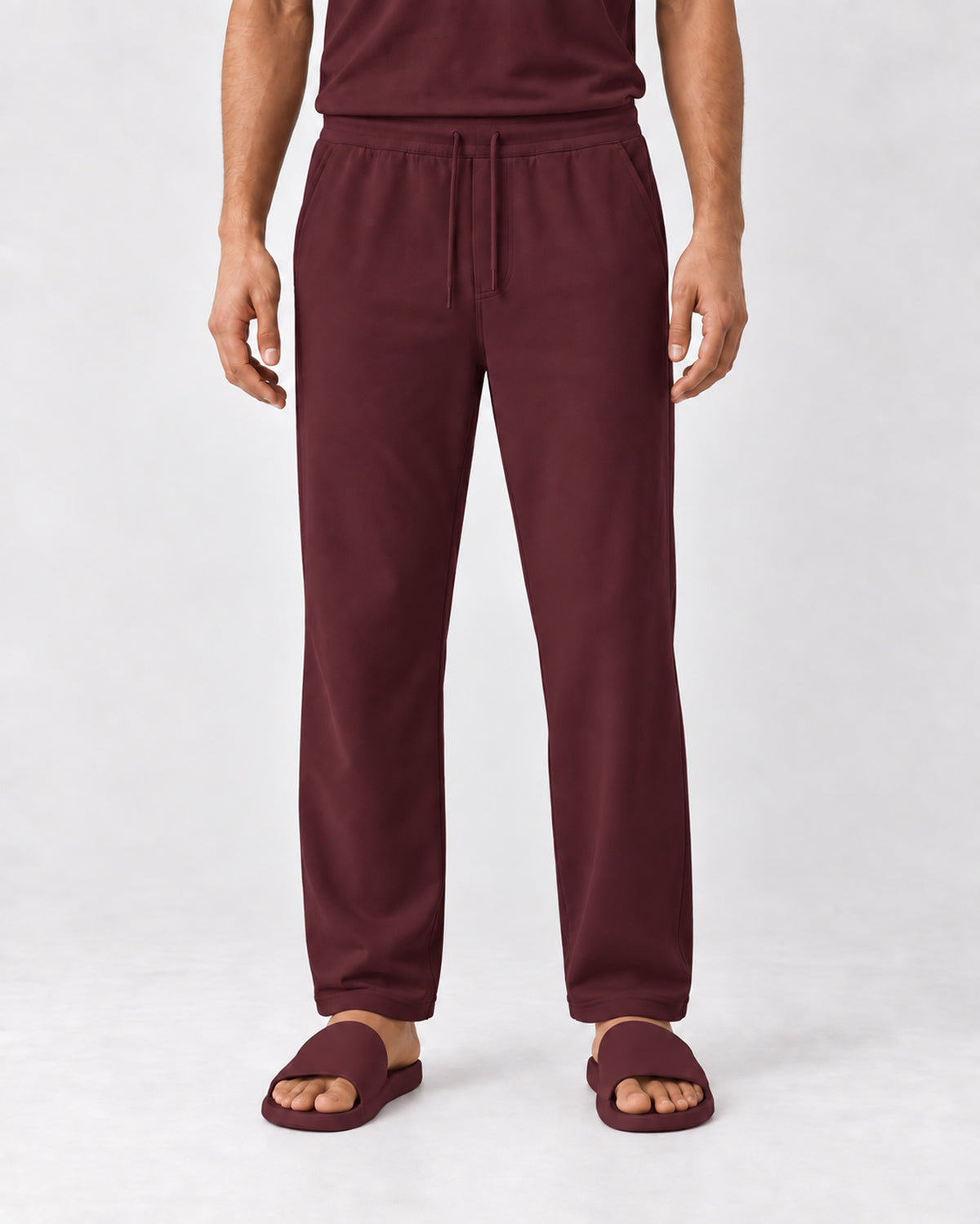 Urbanite Bamboo Pant  (Burgundy)