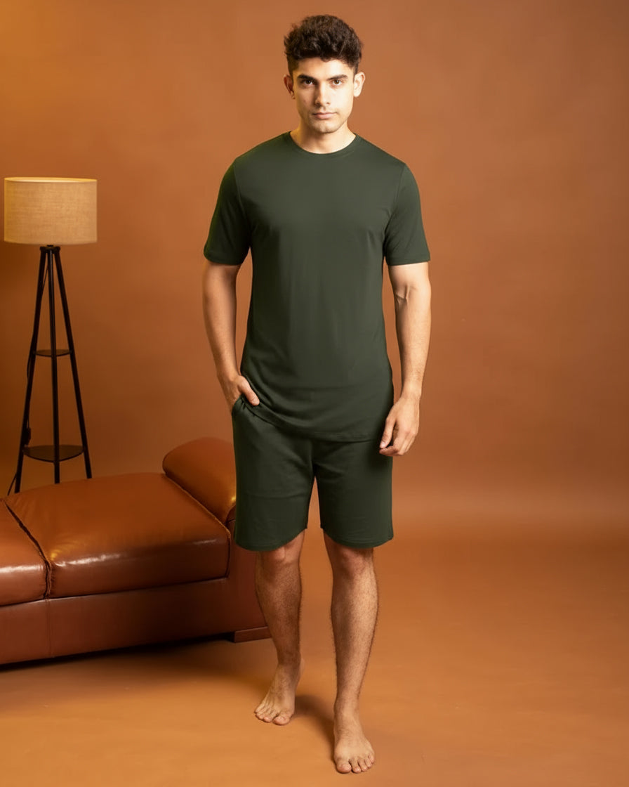 Dark Green Cosmo Bamboo T-Shirt
Lightweight breathable bamboo fabric
Premium bamboo fabric women’s top
Comfort fit casual bamboo tee
Rich Dark Green color t-shirt
Cosmo Bamboo T-Shirt Dark Green for women
Soft smooth bamboo knit fabric
Eco conscious sustainable t-shirt
Casual wear bamboo tee top
Everyday essential bamboo t-shirt
Cosmo T-Shirt + Shorts set in Dark Green
Soft breathable fabric t-shirt and shorts
Women’s comfortable everyday lounge set
Eco friendly lightweight casual wear
Dark Green cozy T-Shi