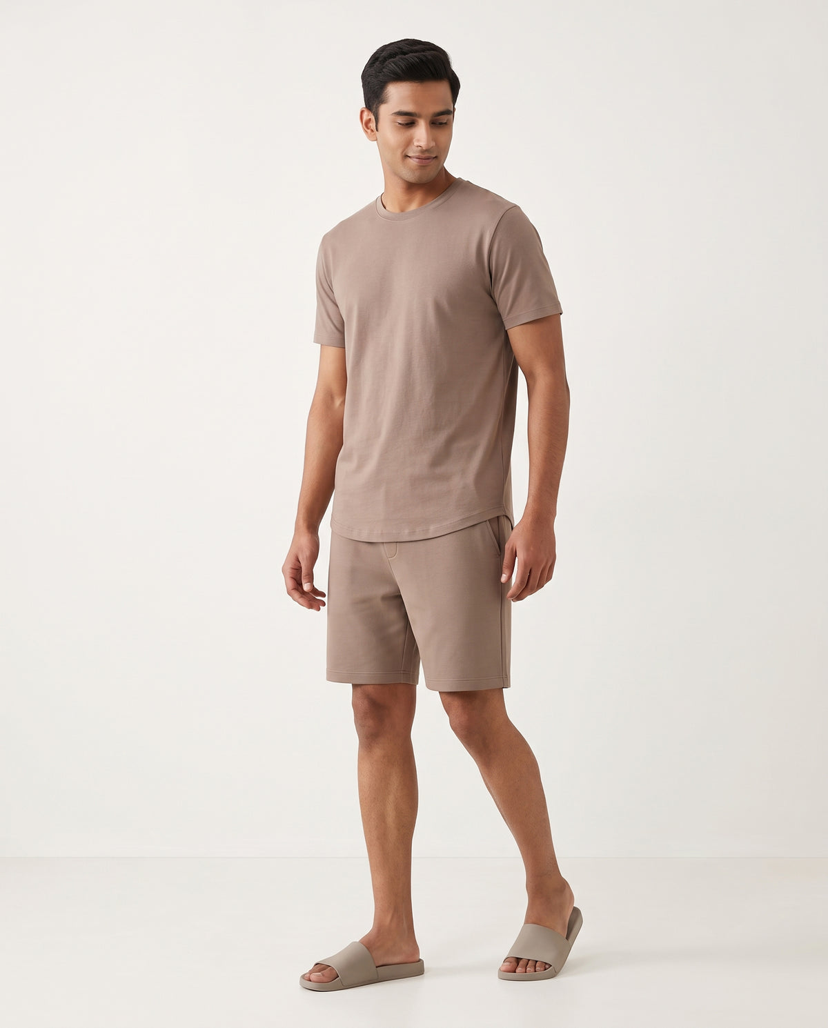 Cosmo T-Shirt + Shorts  (Hazelnut)