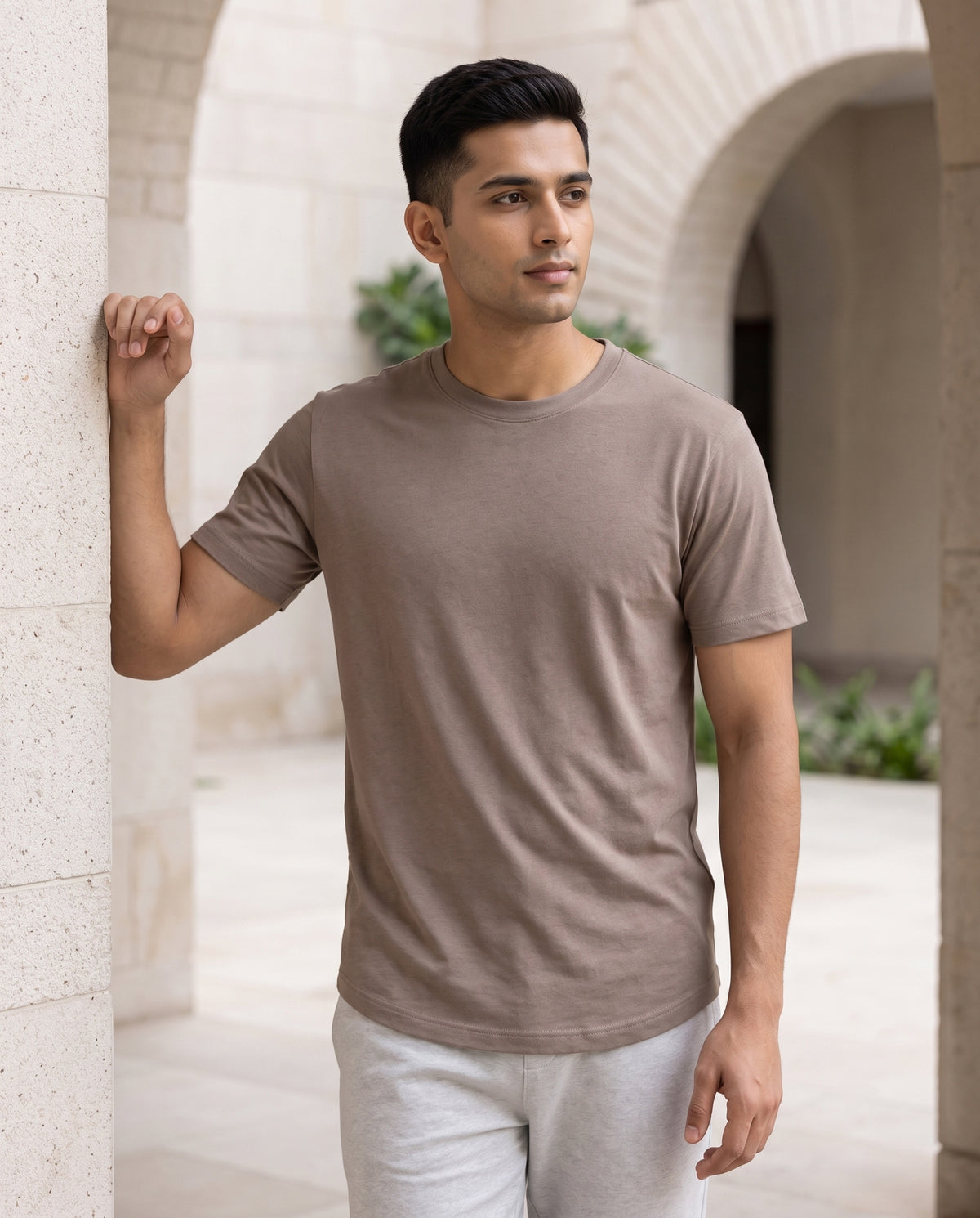 Cosmo Bamboo T-shirt  (Hazelnut)