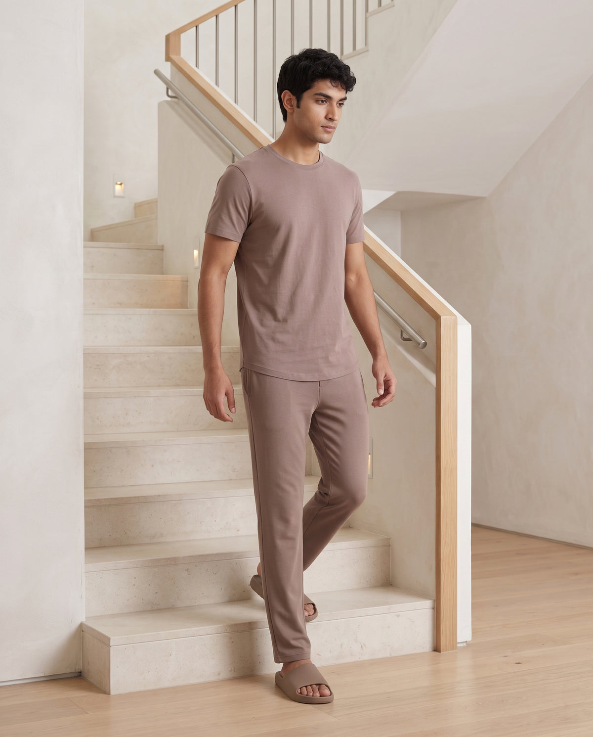 Cosmo T-Shirt + Pant  (Hazelnut)